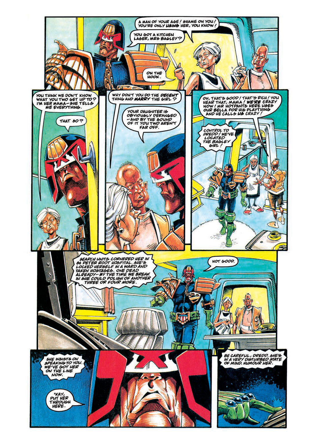Read online Judge Dredd: The Restricted Files comic -  Issue # TPB 3 - 90