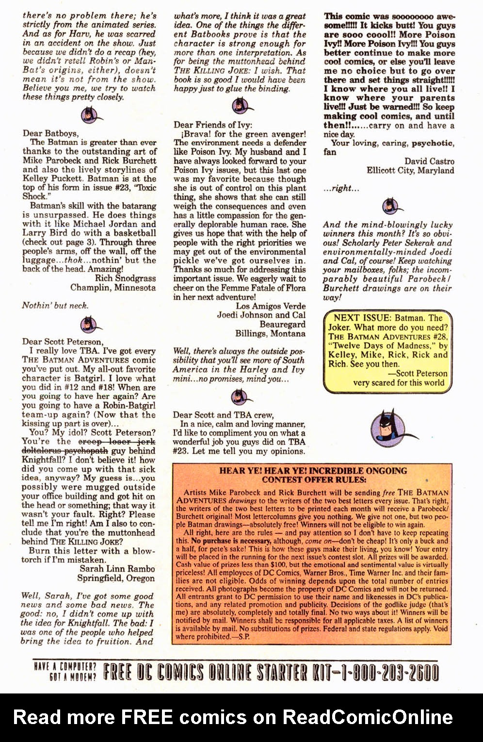 The Batman Adventures Issue #27 #29 - English 25