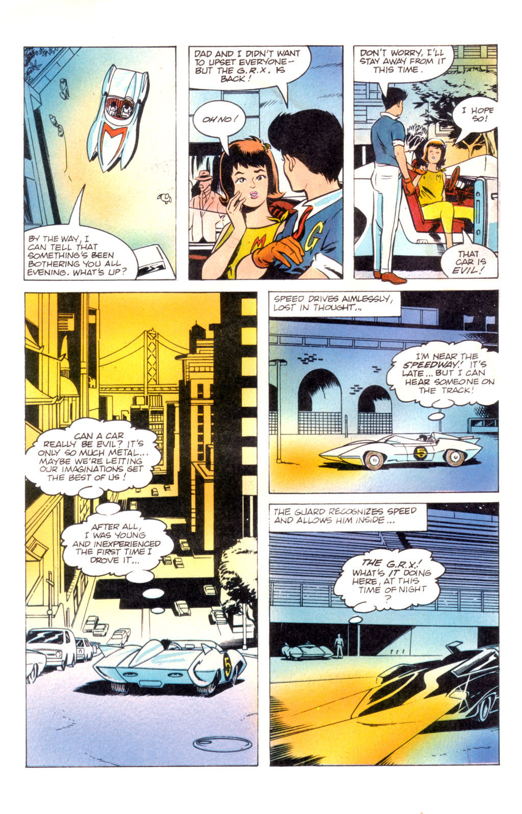 Read online Speed Racer (1987) comic -  Issue #8 - 12