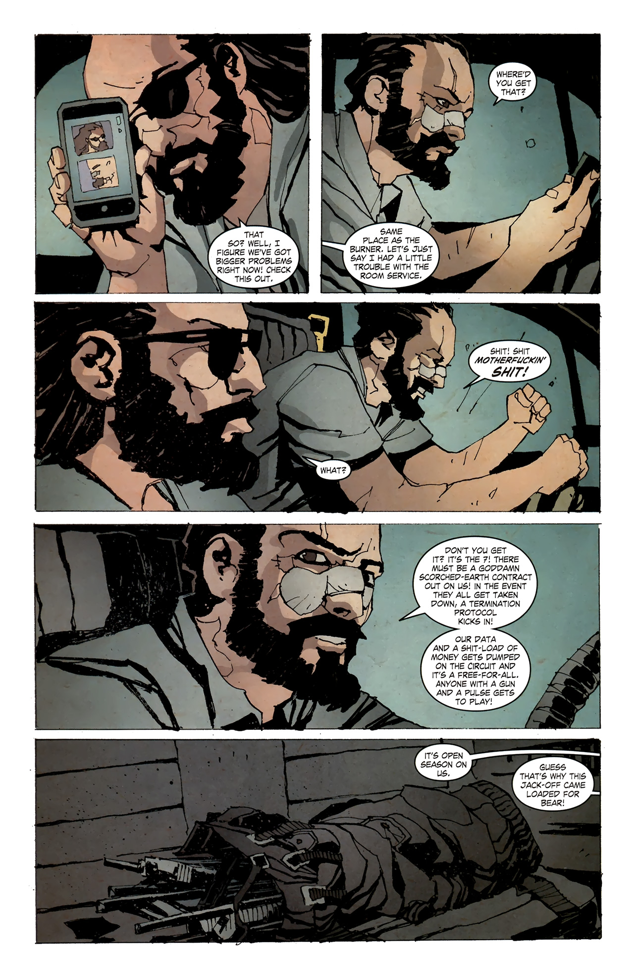 Read online Kane & Lynch comic -  Issue #1 - 15