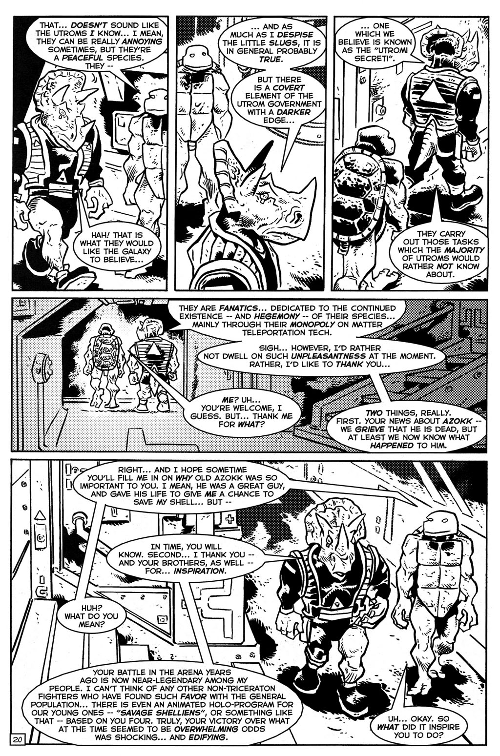 Read online TMNT: Teenage Mutant Ninja Turtles comic -  Issue #28 - 21