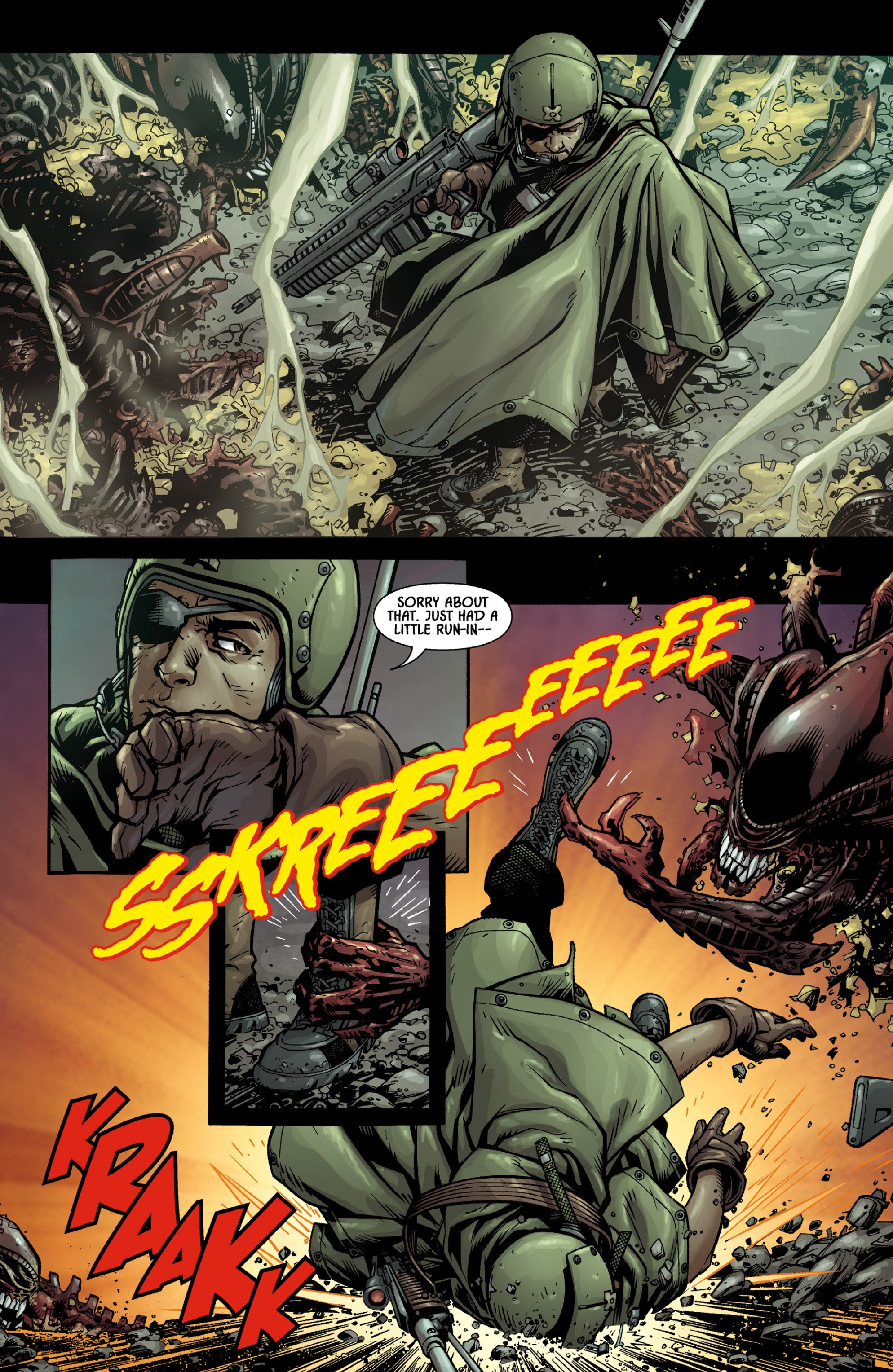 Read online Aliens: More Than Human comic -  Issue # TPB - 19