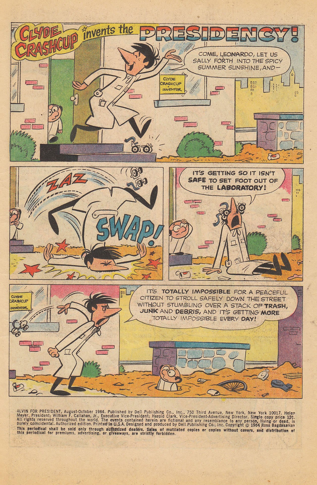 Read online Alvin for President comic -  Issue # Full - 3