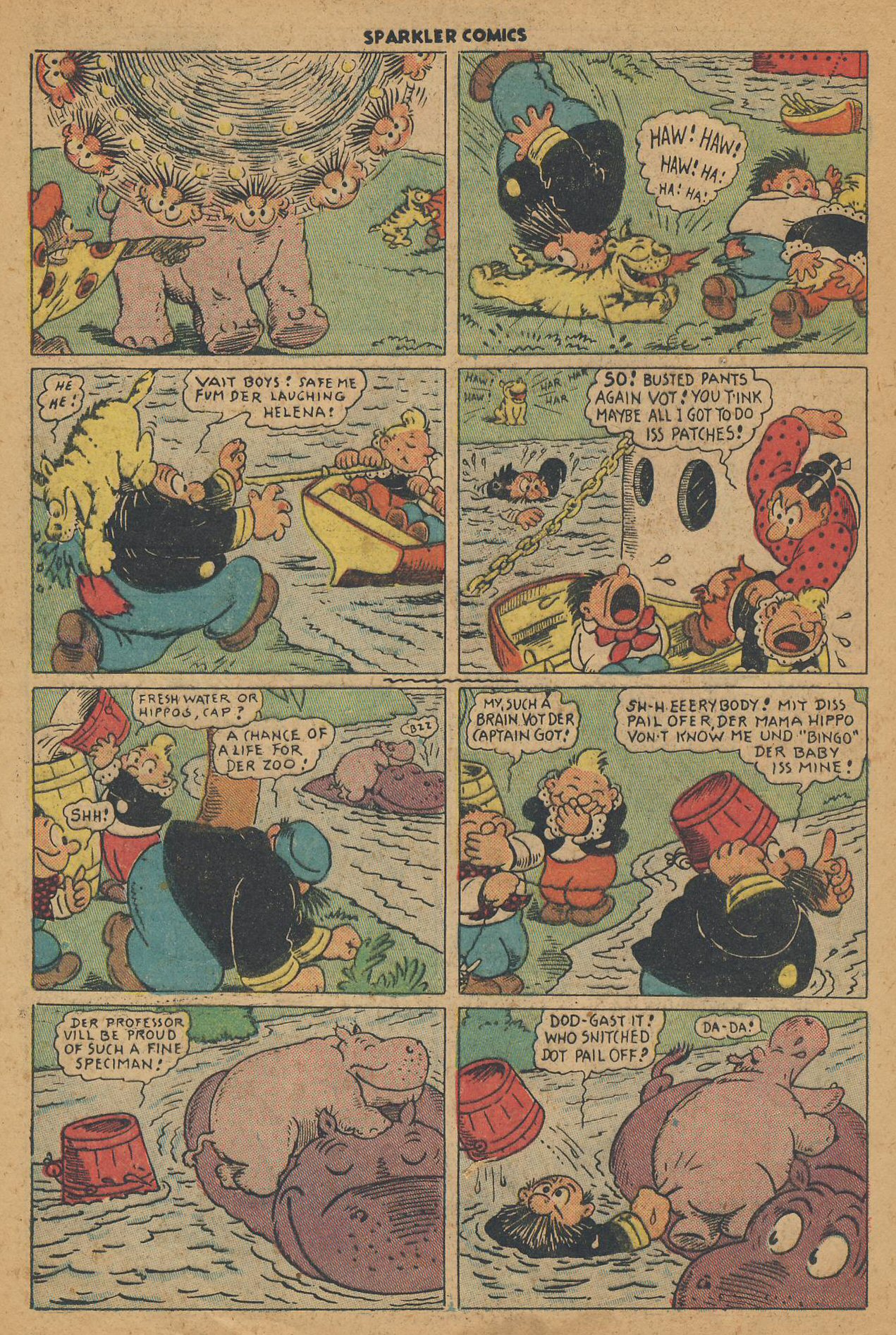 Read online Sparkler Comics comic -  Issue #46 - 16