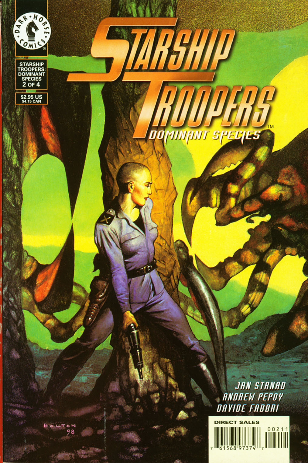 Read online Starship Troopers: Dominant Species comic -  Issue #2 - 1