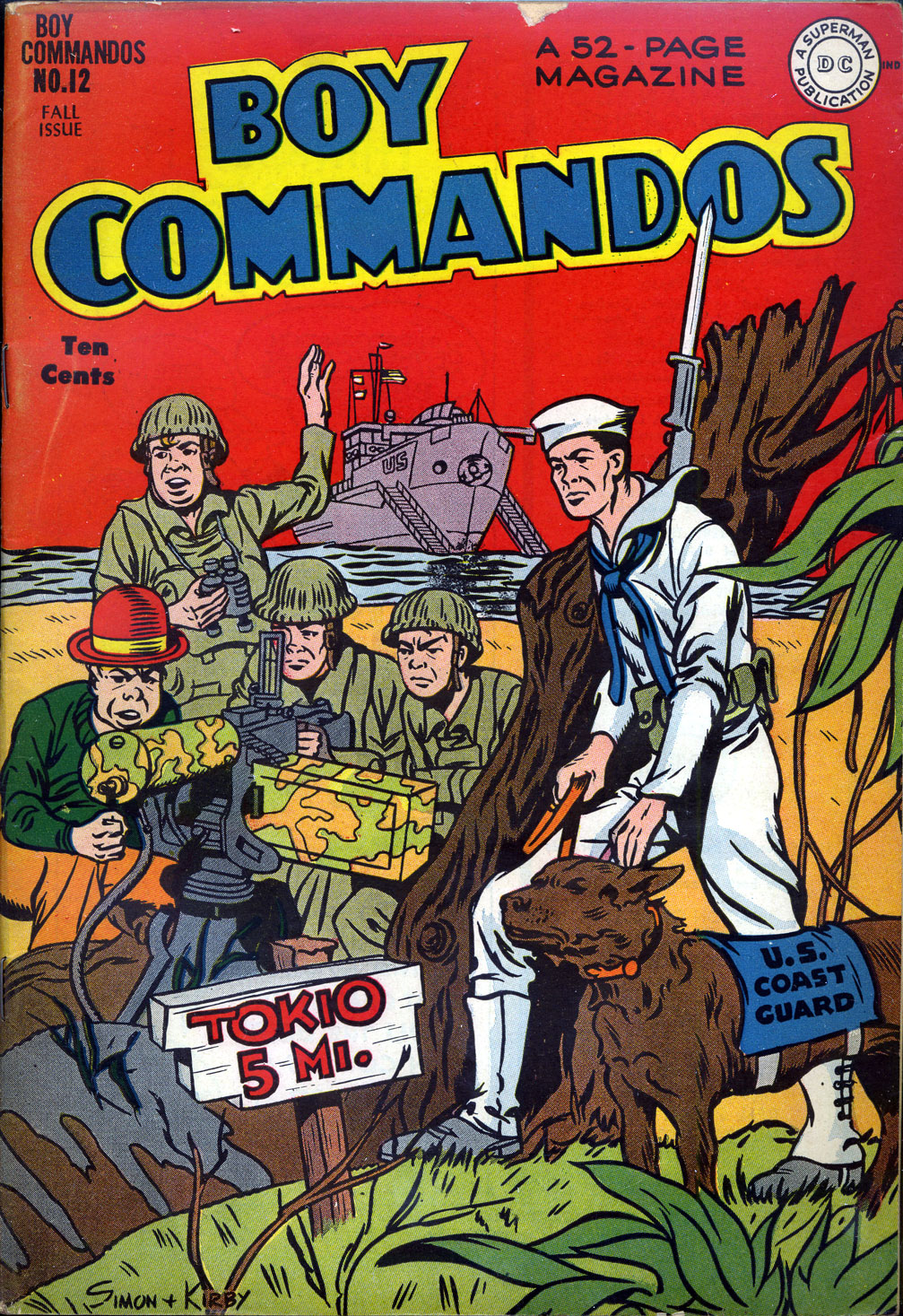 Read online Boy Commandos comic -  Issue #12 - 1