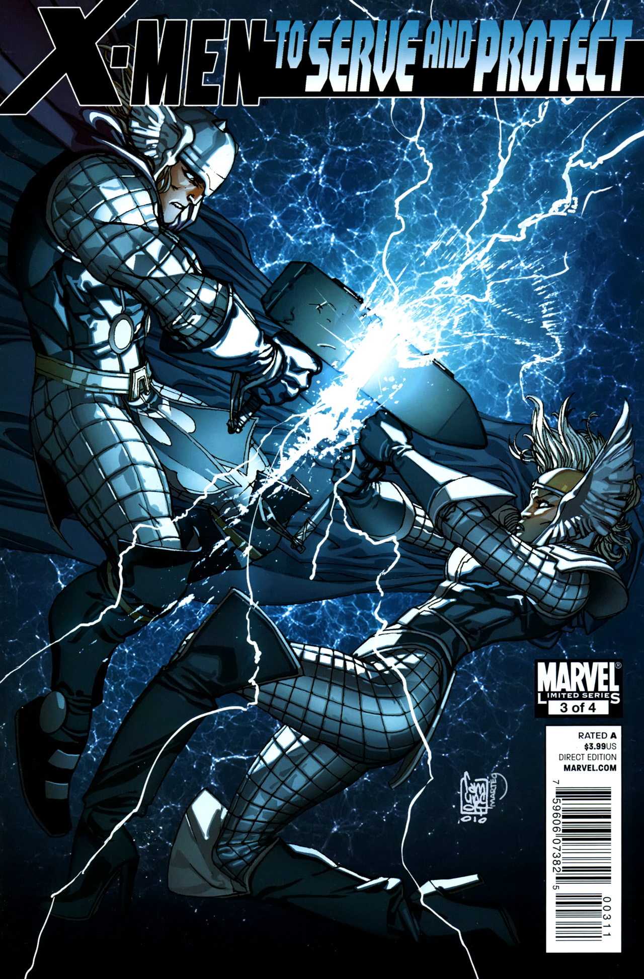 Read online X-Men: To Serve And Protect comic -  Issue #3 - 1