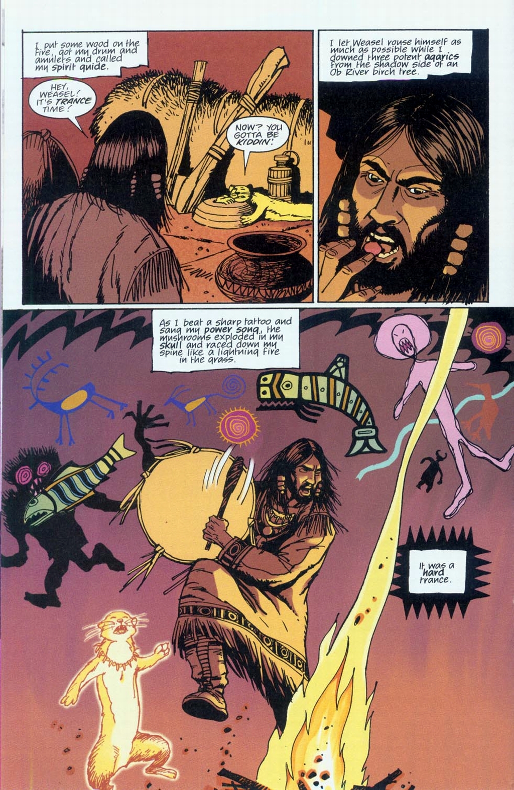 Read online Muktuk Wolfsbreath: Hard-Boiled Shaman comic -  Issue #2 - 9