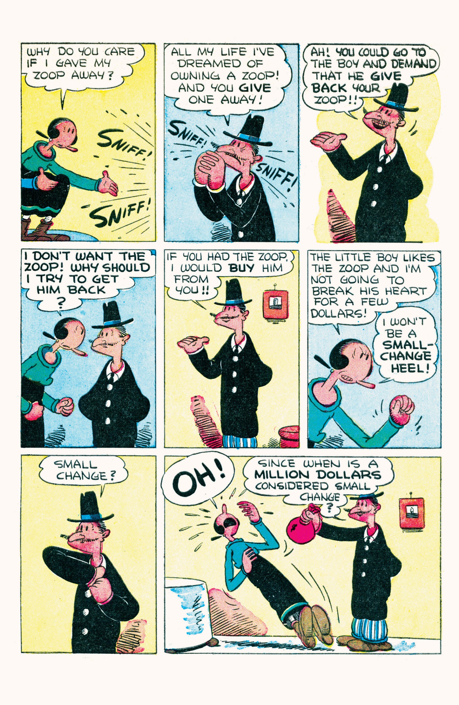 Read online Classic Popeye comic -  Issue #4 - 45