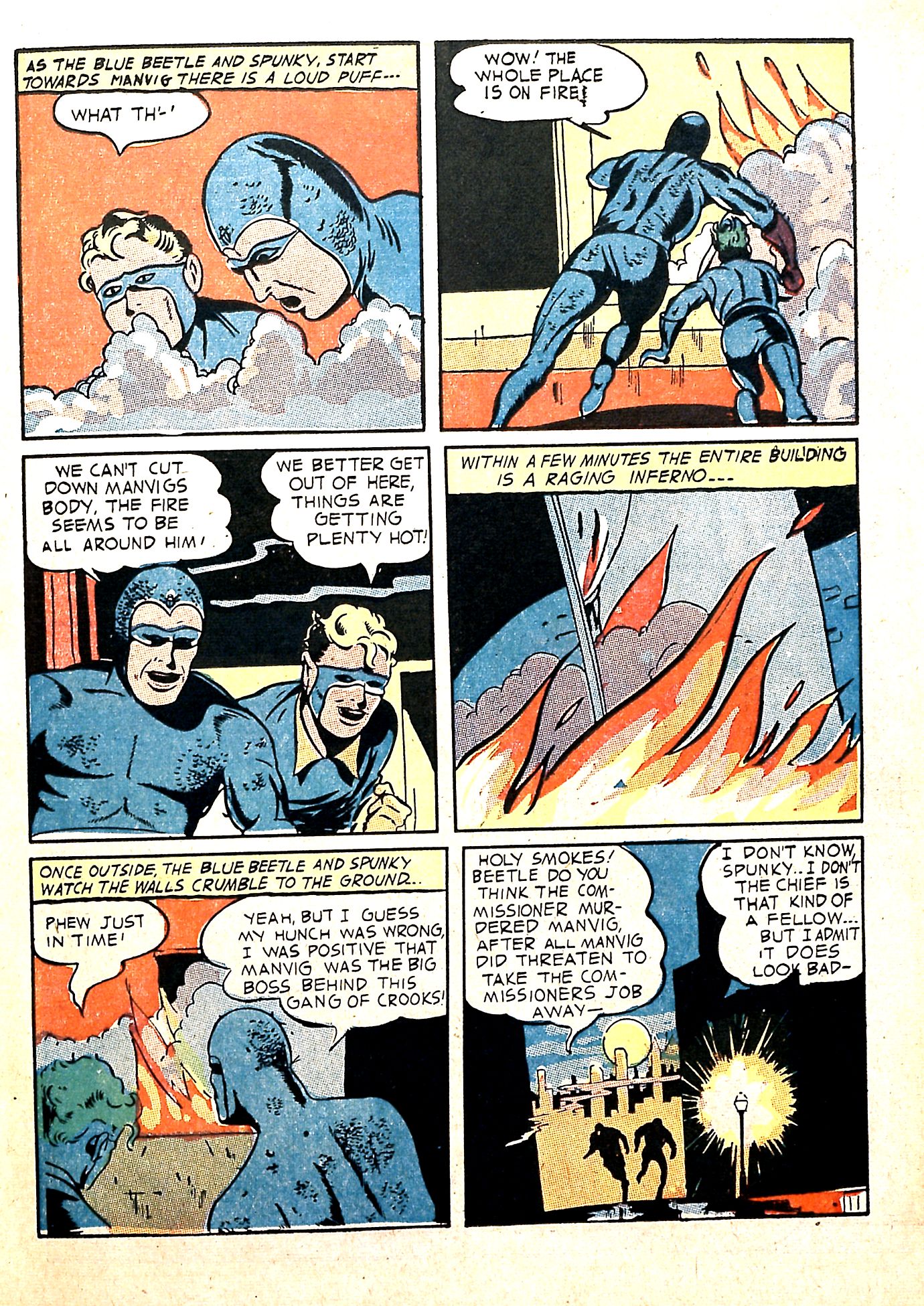 Read online The Blue Beetle comic -  Issue #18 - 29