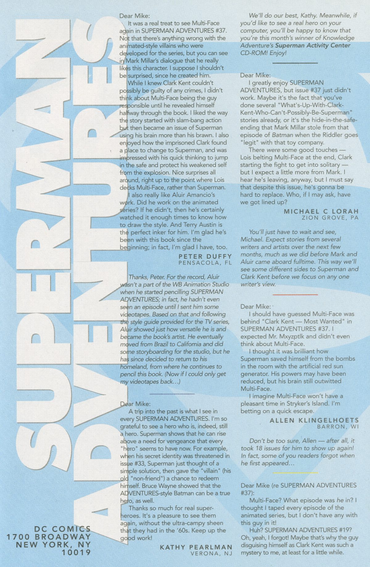 Superman Adventures Issue #41 #44 - English 25