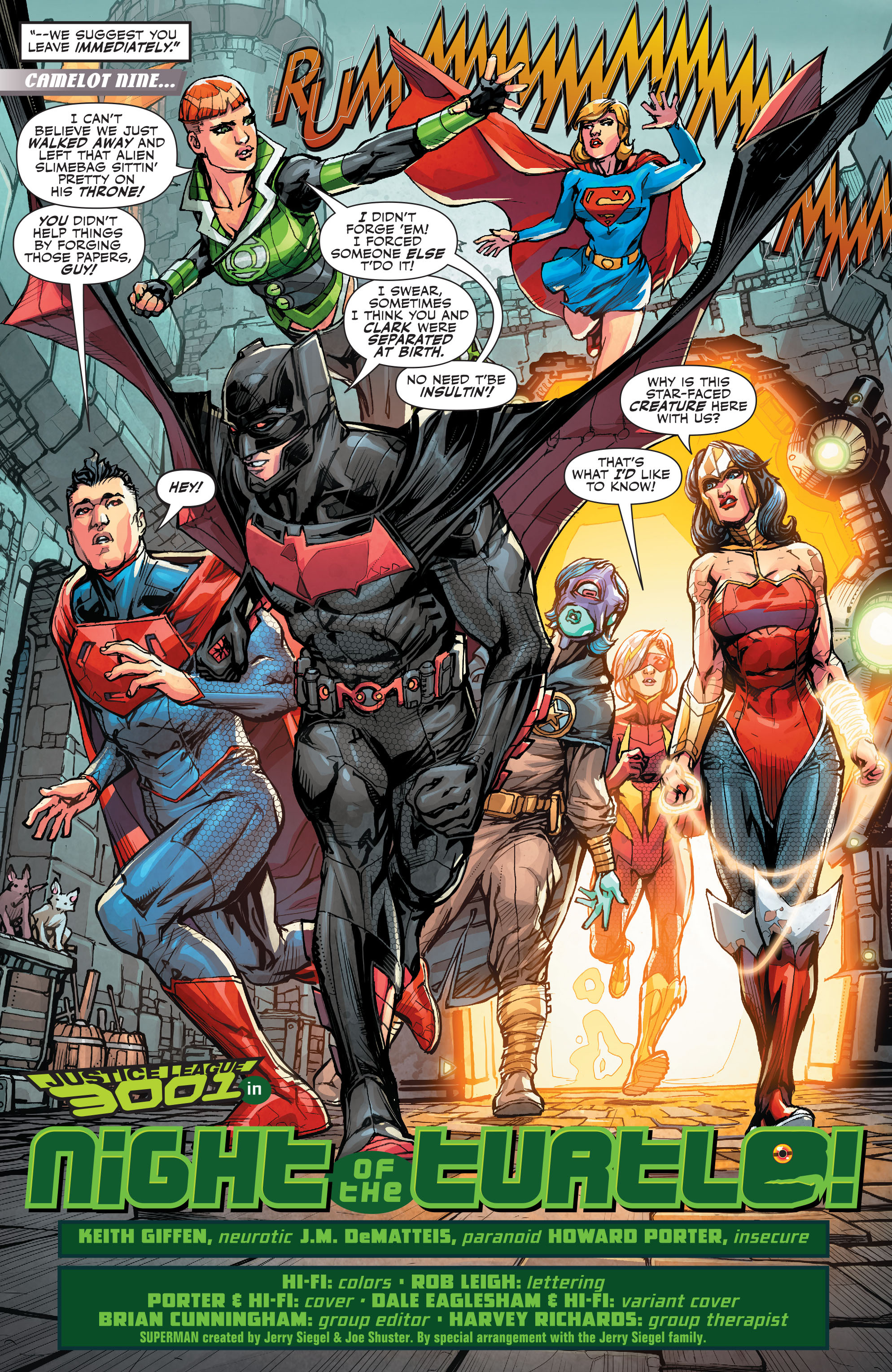 Read online Justice League 3001 comic -  Issue #3 - 4