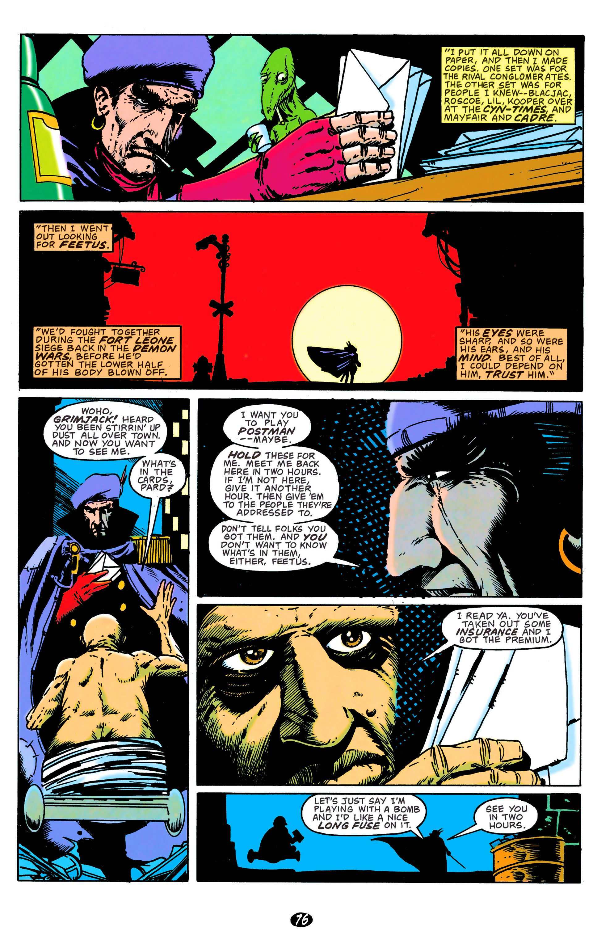 Read online Grimjack comic -  Issue # _TPB 2 - 75