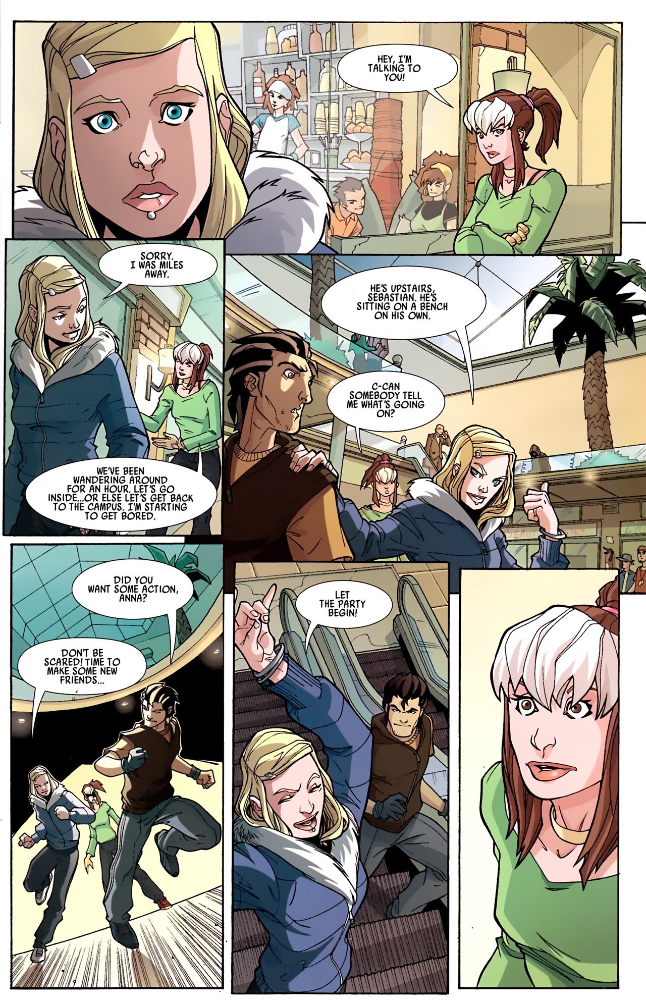 Read online X-Campus comic -  Issue #1 - 34