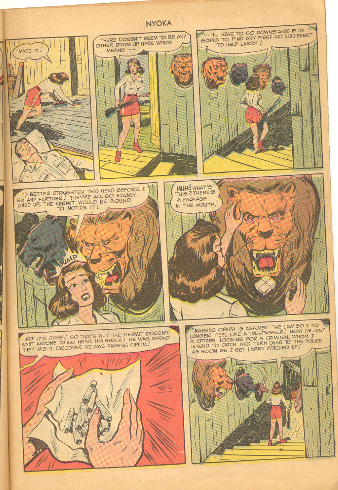 Read online Nyoka the Jungle Girl (1945) comic -  Issue #37 - 15
