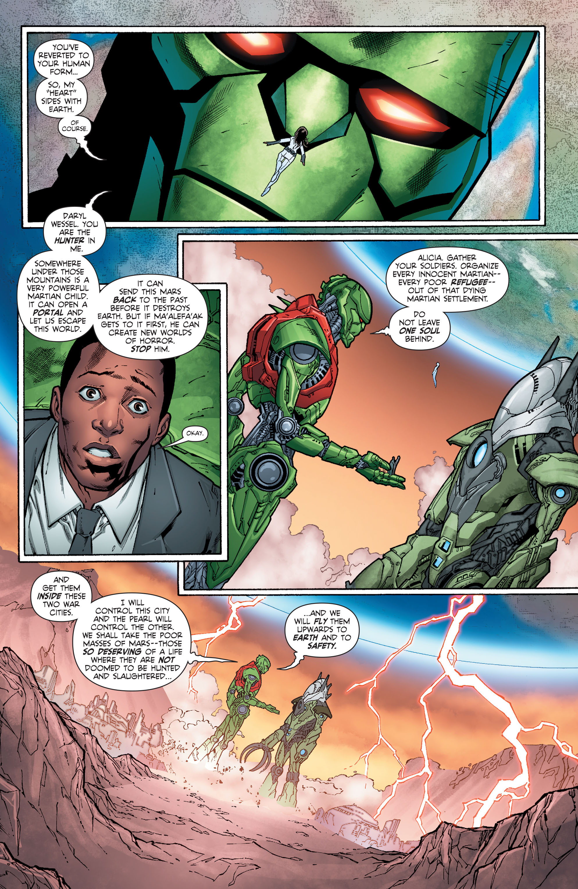 Read online Martian Manhunter (2015) comic -  Issue #9 - 22