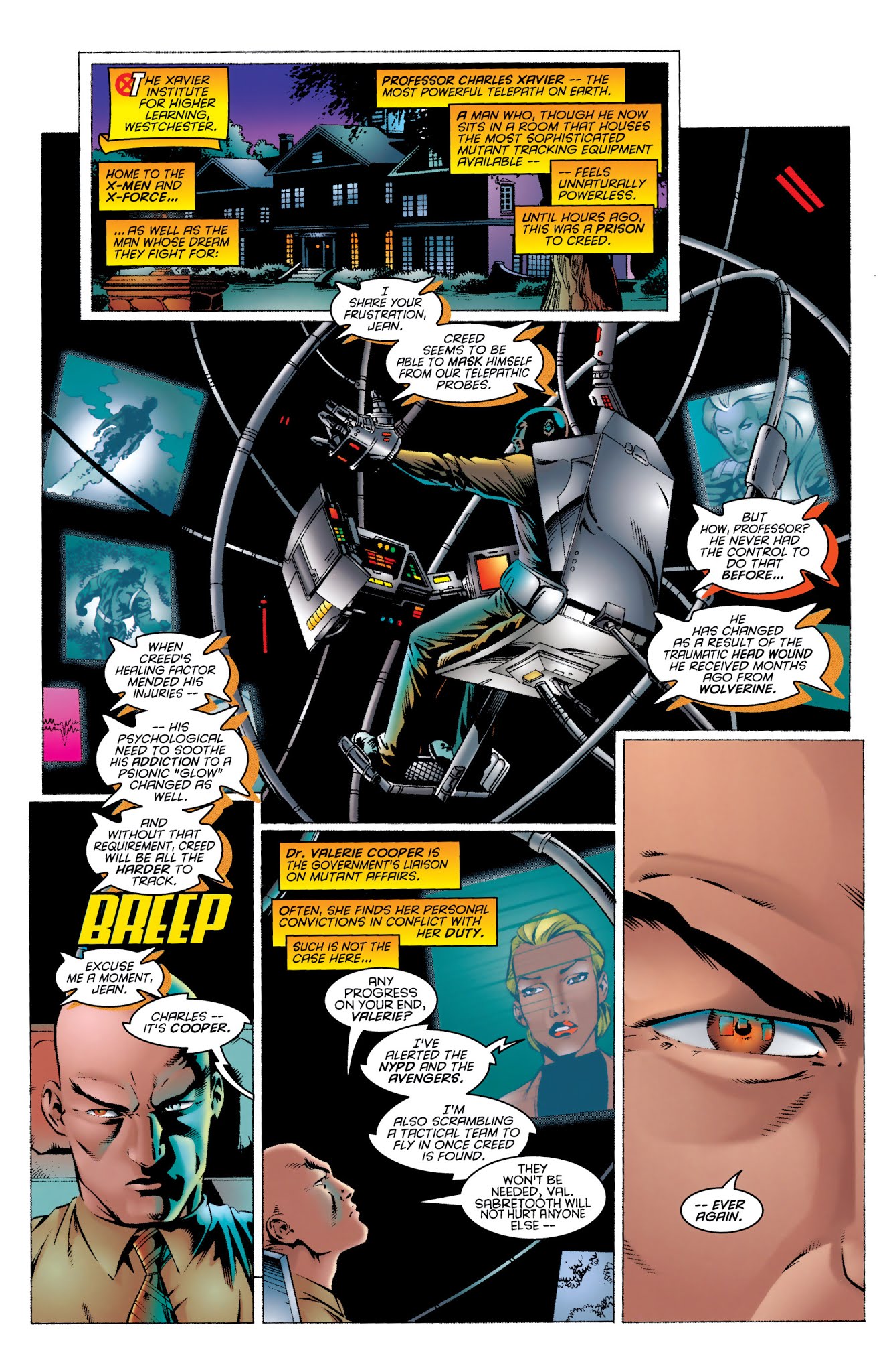Read online X-Men: The Road to Onslaught comic -  Issue # TPB 2 - 332