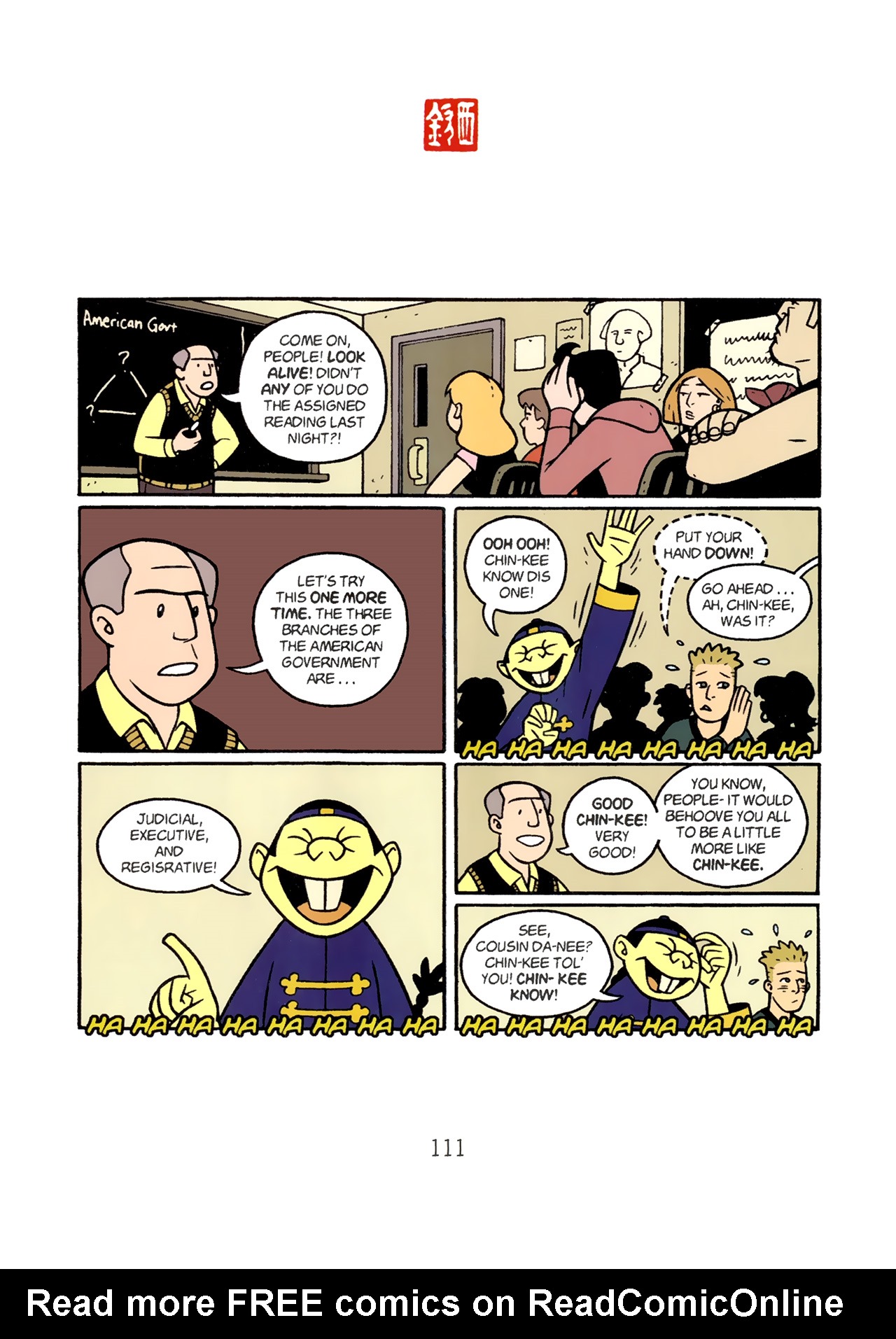 Read online American Born Chinese comic -  Issue # Full - 106