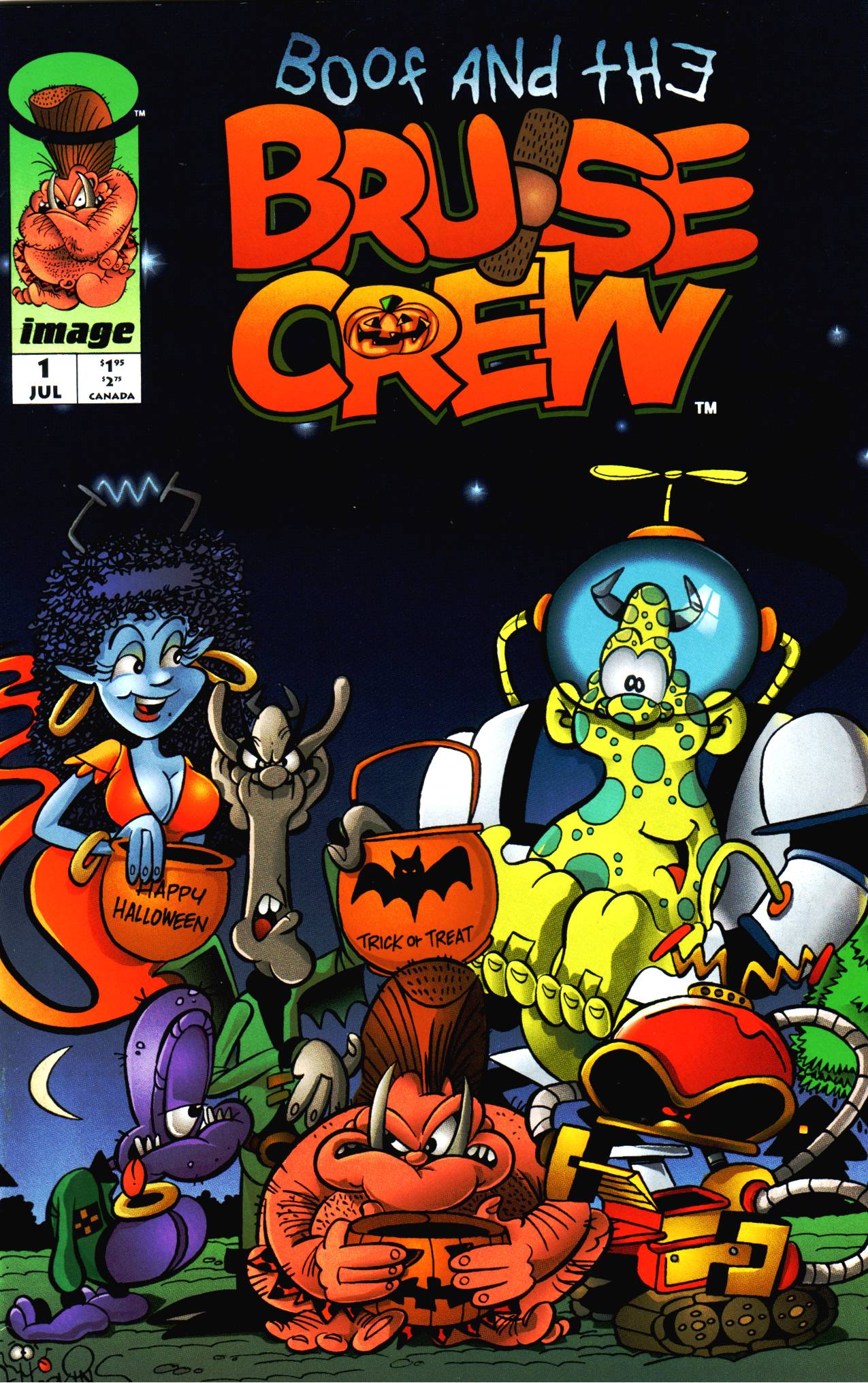 Read online Boof And The Bruise Crew comic -  Issue #1 - 1