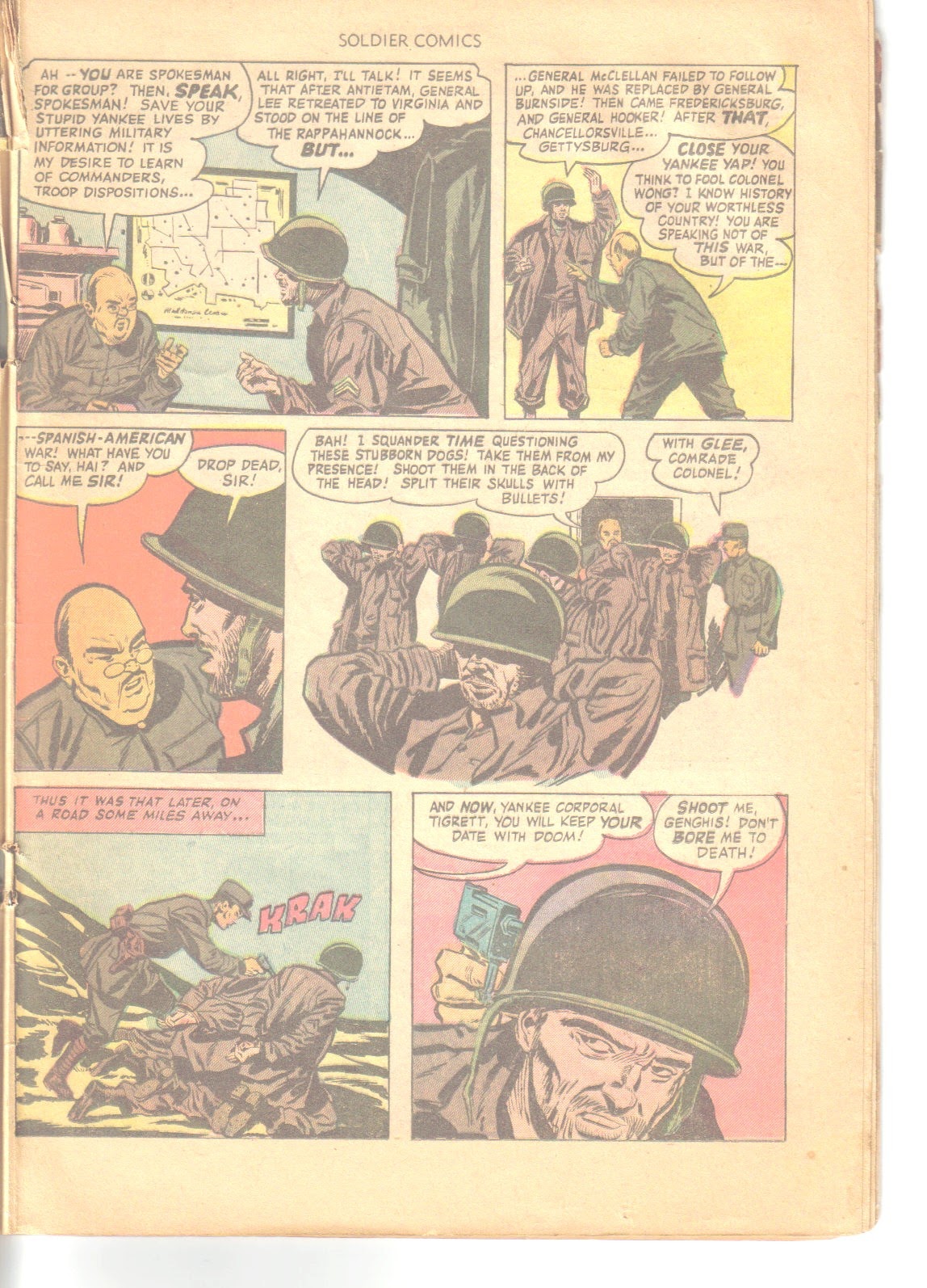 Read online Soldier Comics comic -  Issue #6 - 21