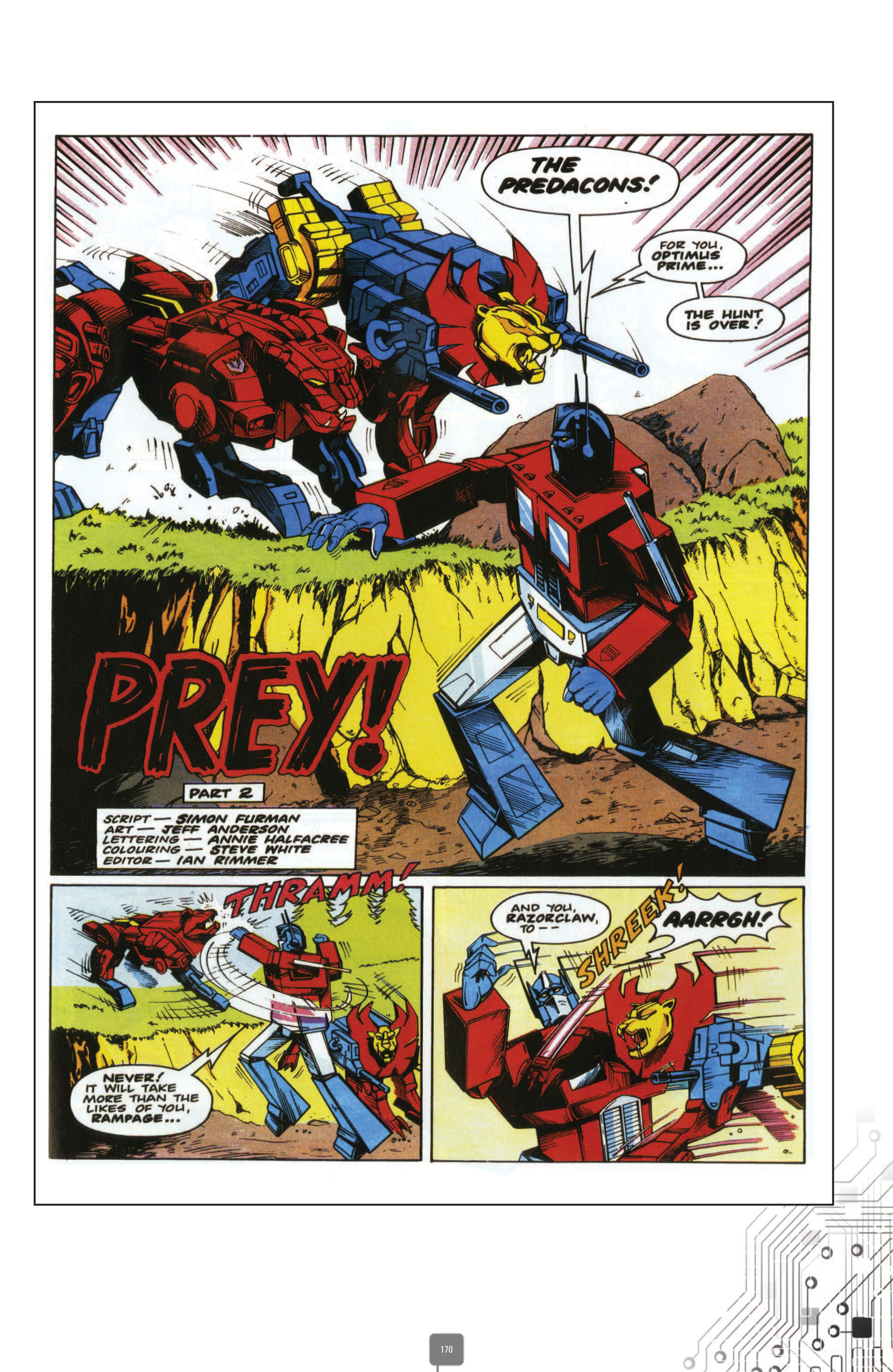 Read online The Transformers Classics UK comic -  Issue # TPB 3 - 171