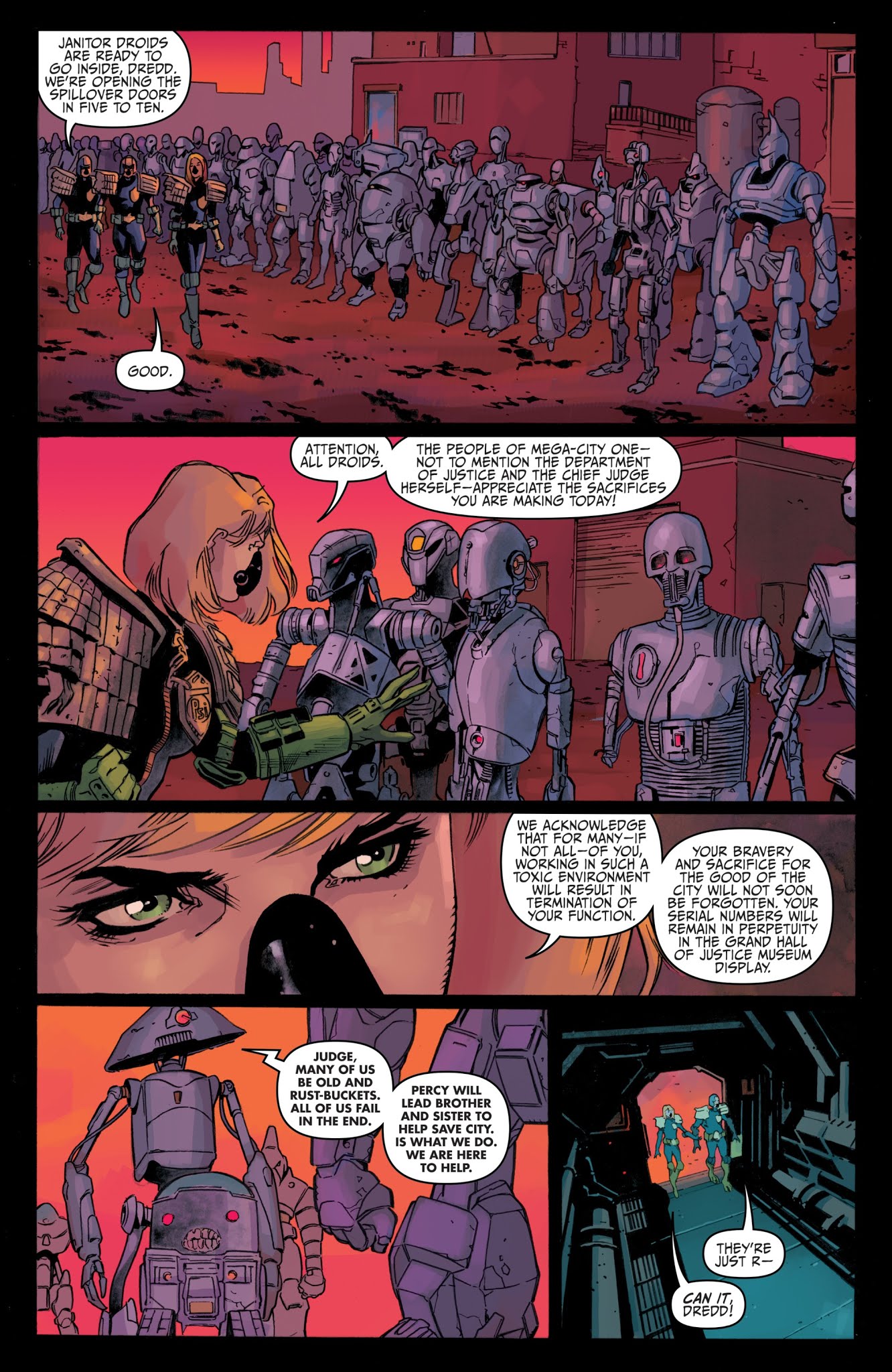 Read online Judge Dredd: Toxic comic -  Issue #2 - 10