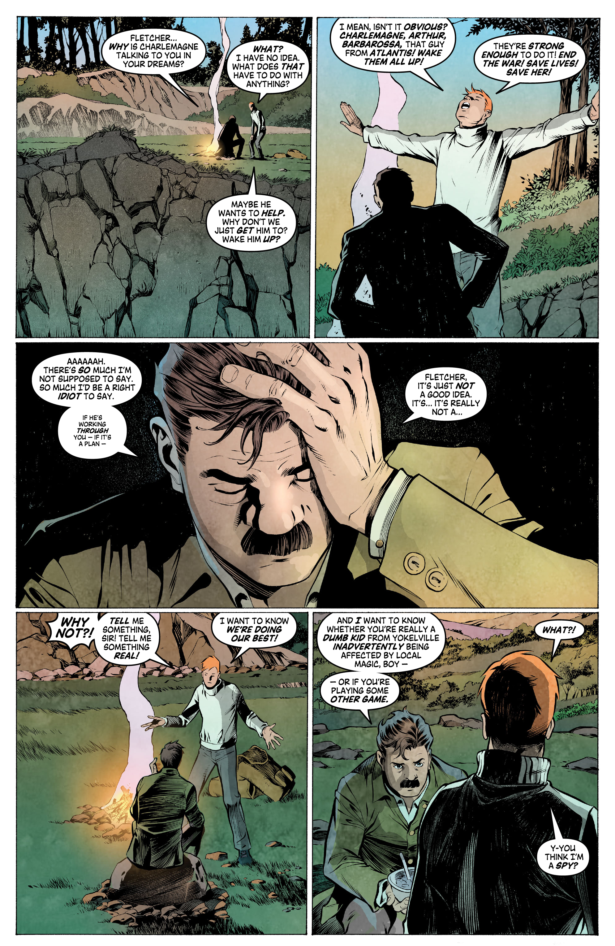 Read online Arrowsmith: Behind Enemy Lines comic -  Issue #6 - 20