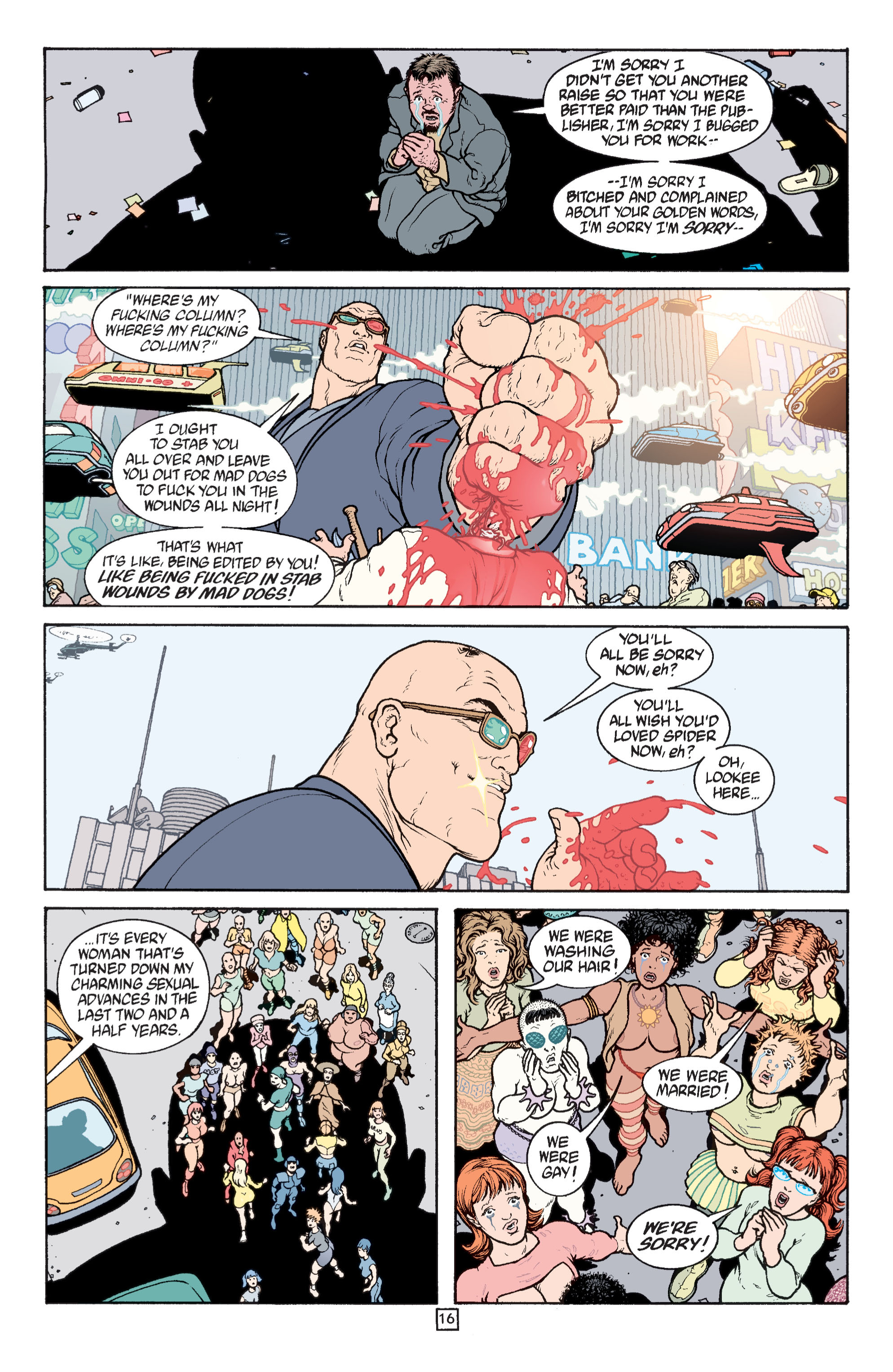 Read online Transmetropolitan comic -  Issue #31 - 17