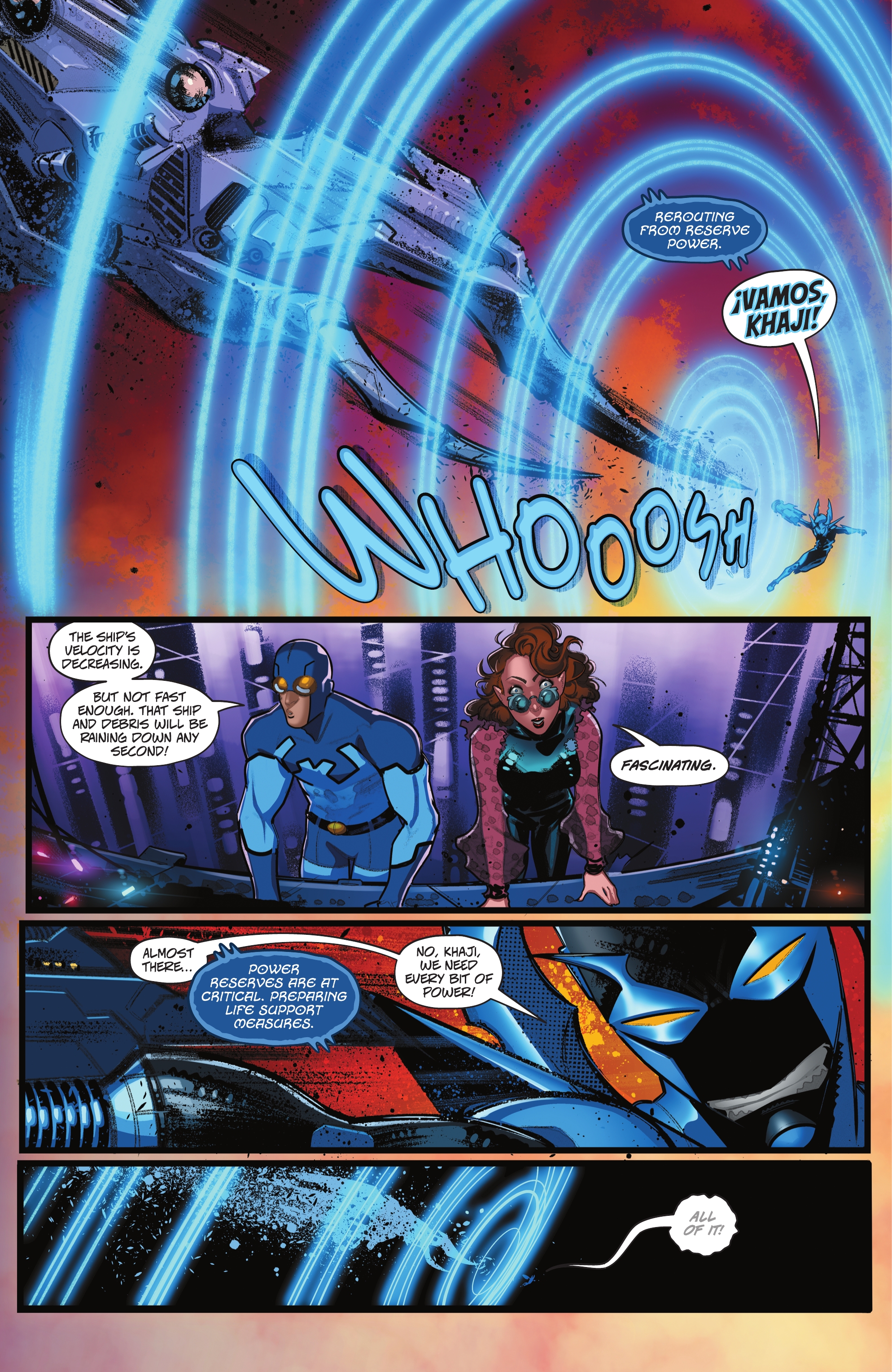 Read online Blue Beetle: Graduation Day comic -  Issue #6 - 10