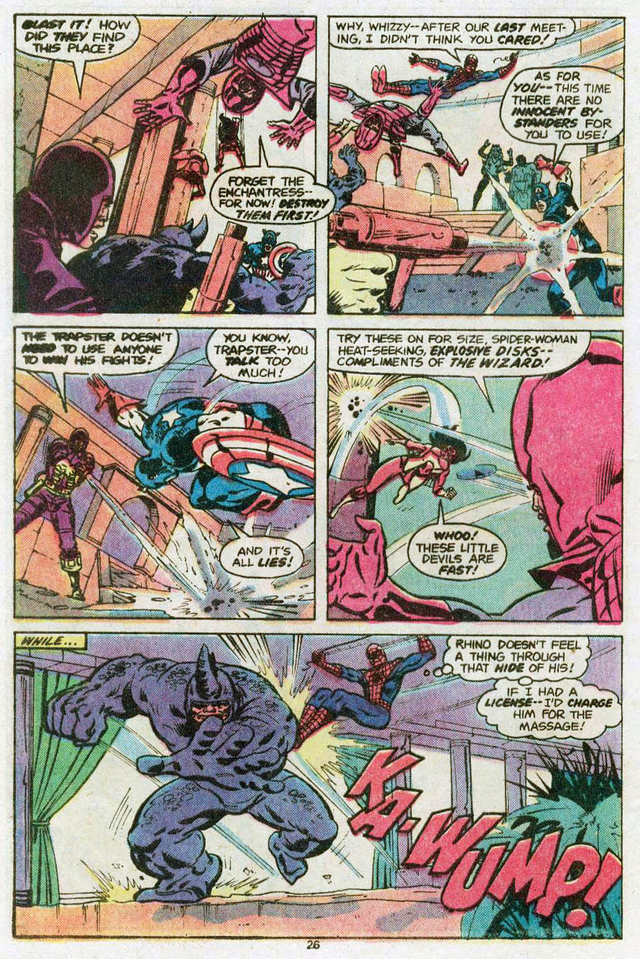 Read online Spider-Man, The Incredible Hulk, Captain America, and Spider-Woman comic -  Issue # Full - 28