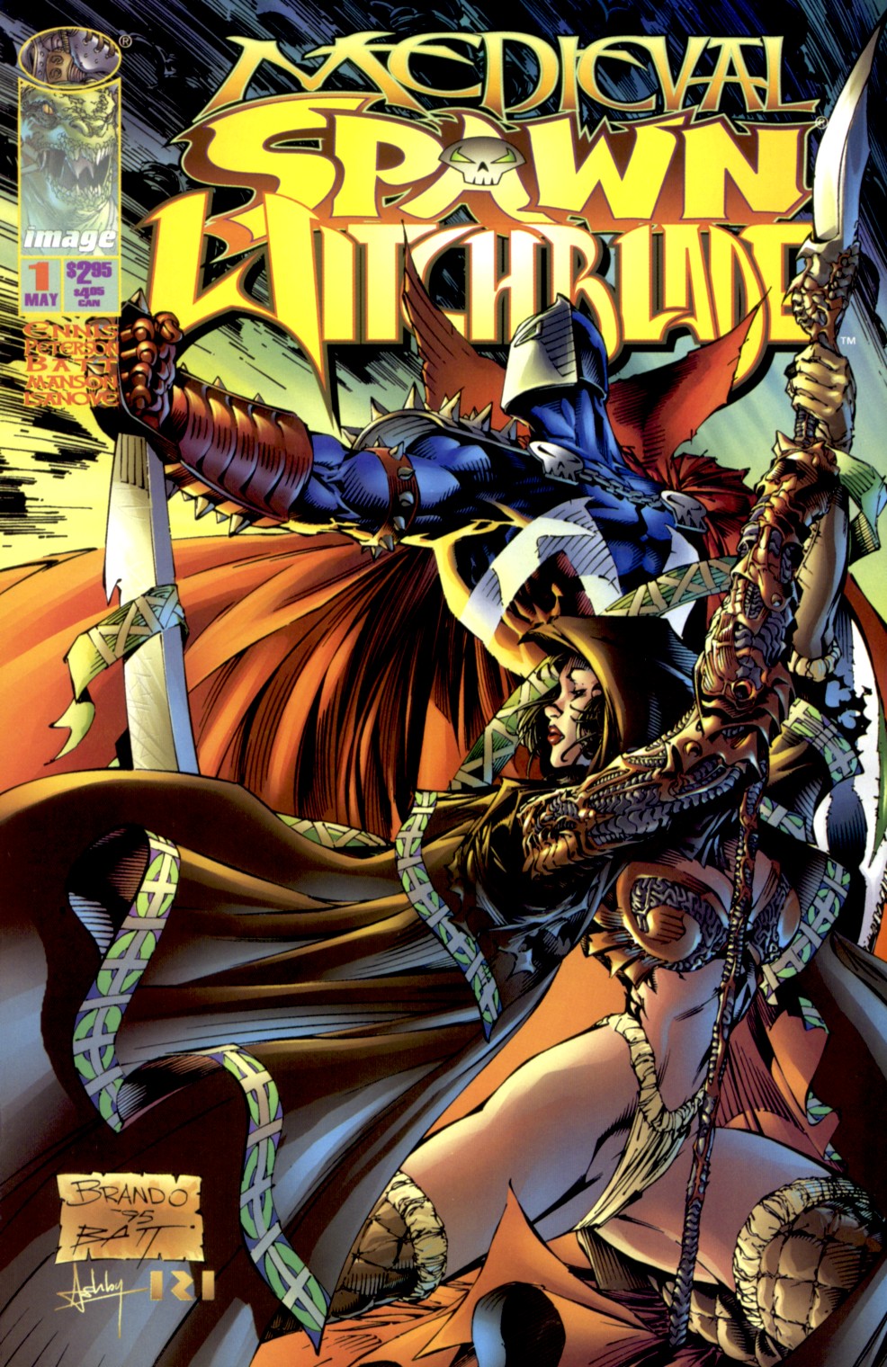 Read online Medieval Spawn/Witchblade comic -  Issue #1 - 1