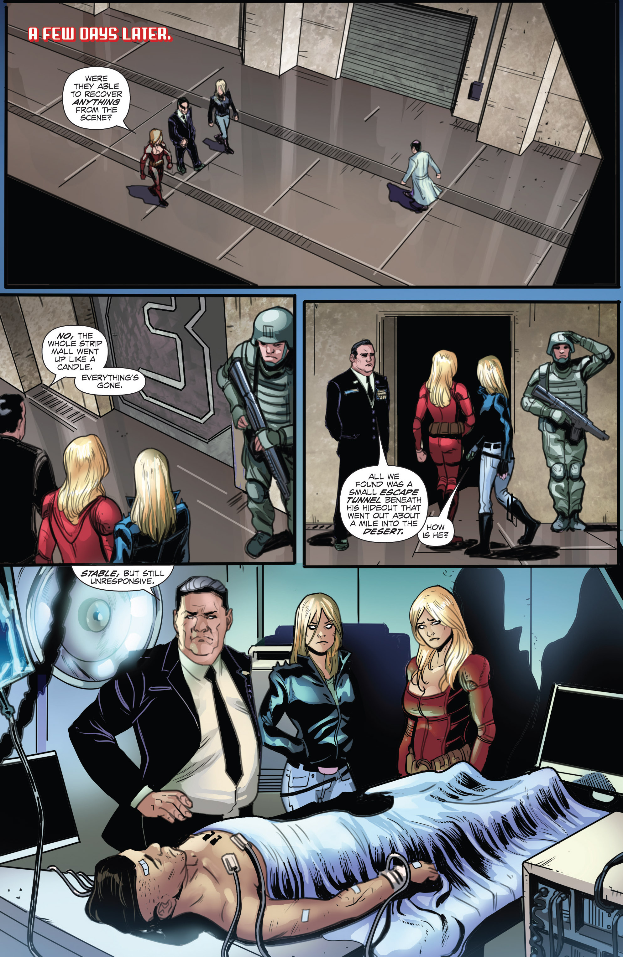 Read online Red Agent comic -  Issue #3 - 14