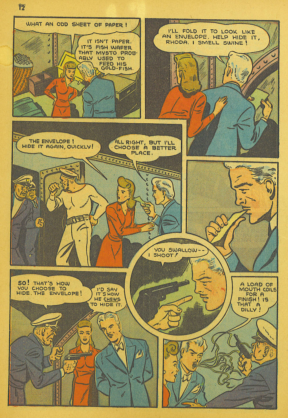 Read online Super-Magician Comics comic -  Issue #10 - 12