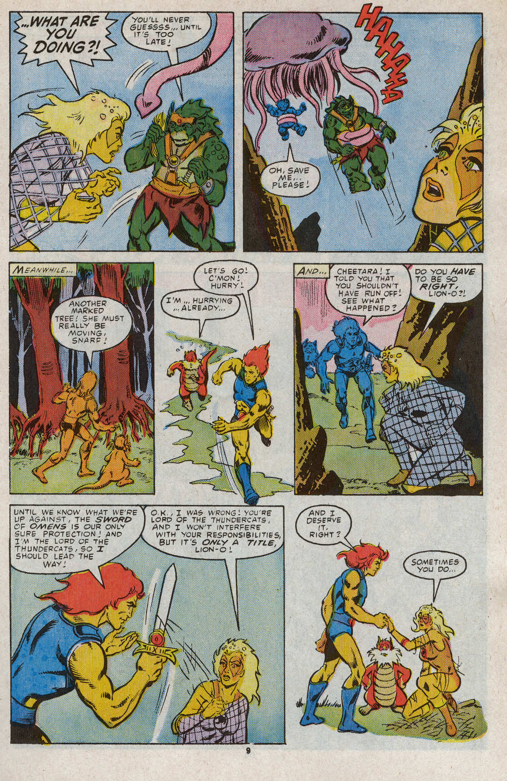 Read online ThunderCats (1985) comic -  Issue #19 - 15