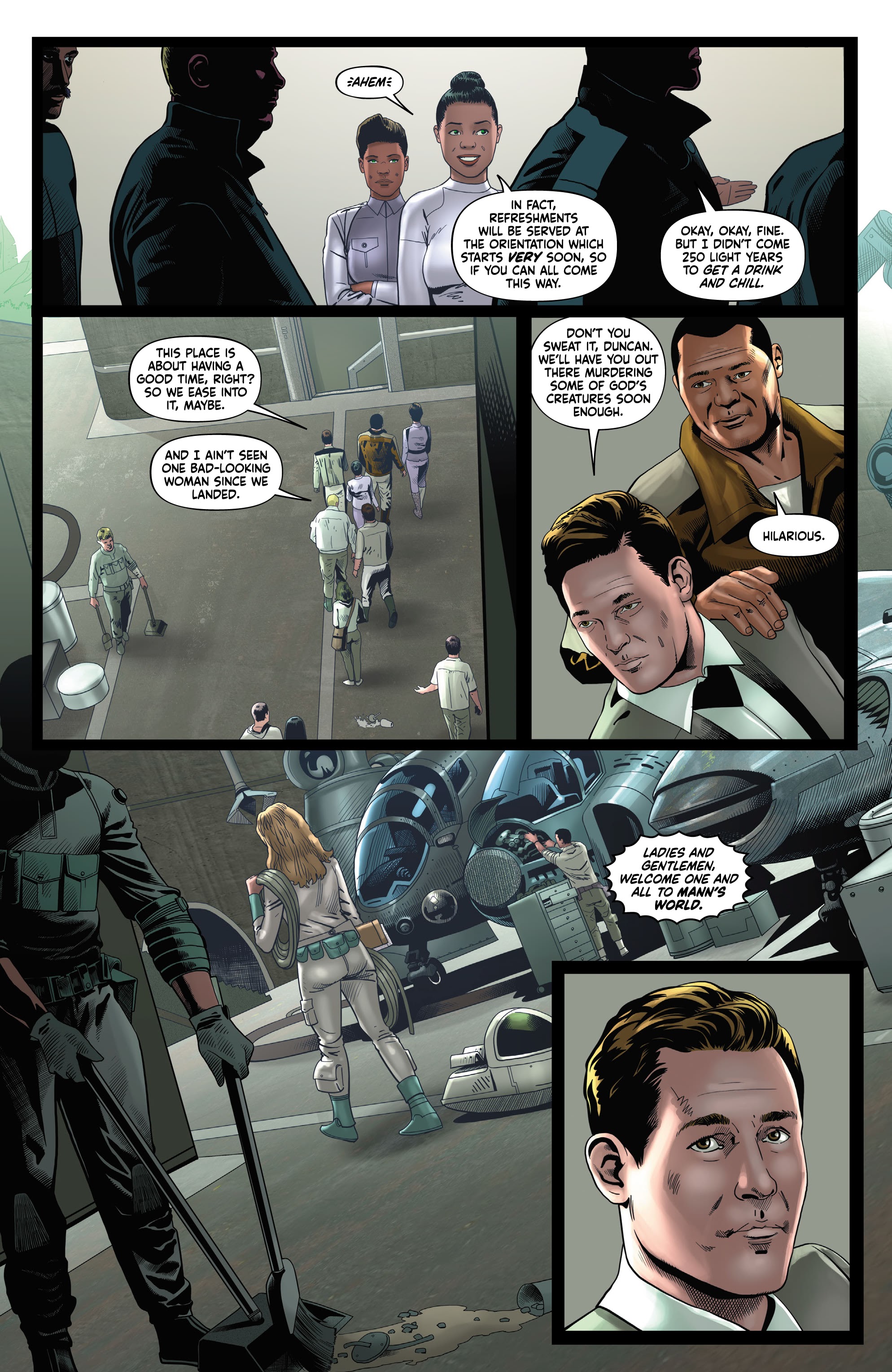 Read online Mann's World comic -  Issue #1 - 6