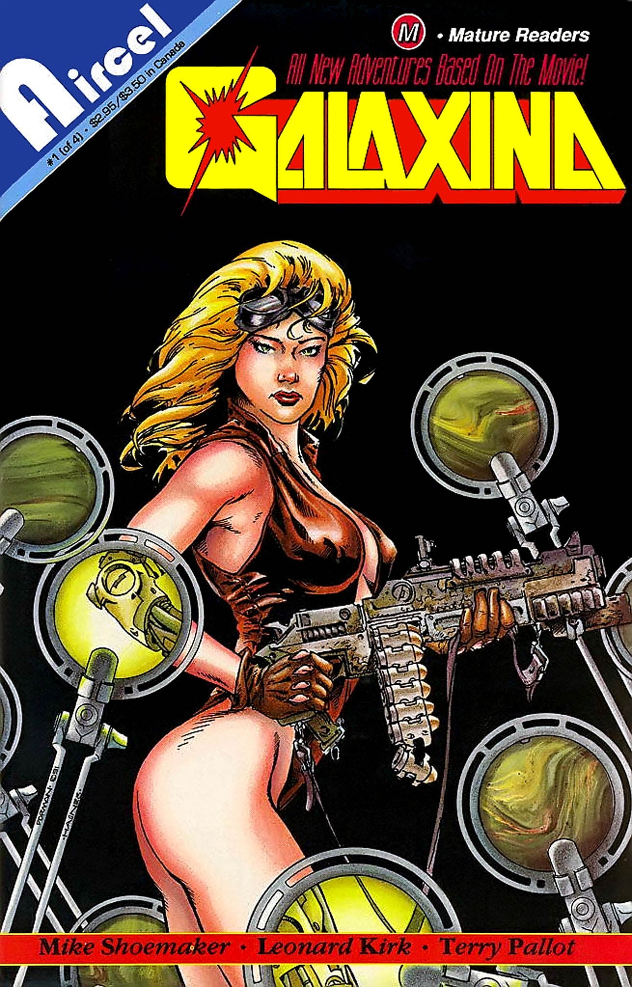 Read online Galaxina comic -  Issue #1 - 2