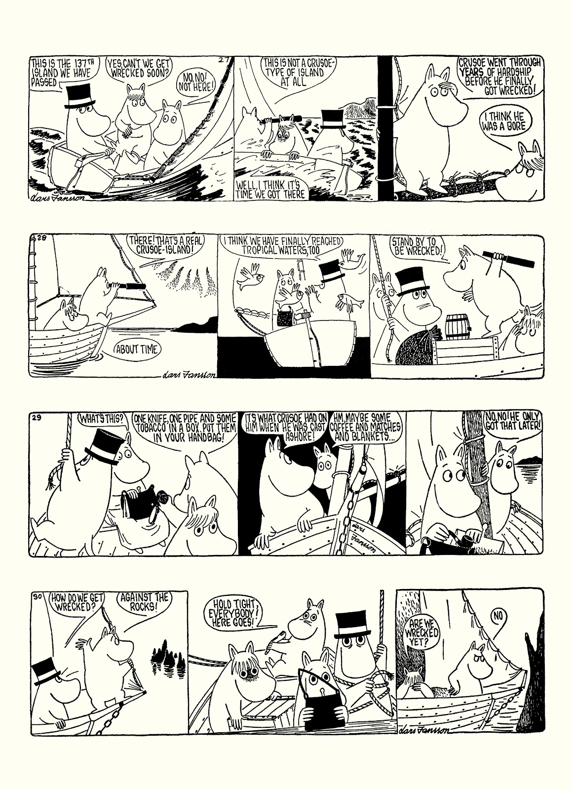 Moomin: The Complete Lars Jansson Comic Strip issue TPB 8 - Page 12