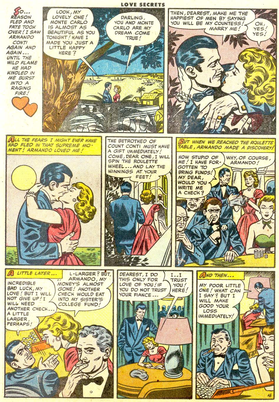 Read online Love Secrets (1953) comic -  Issue #45 - 30