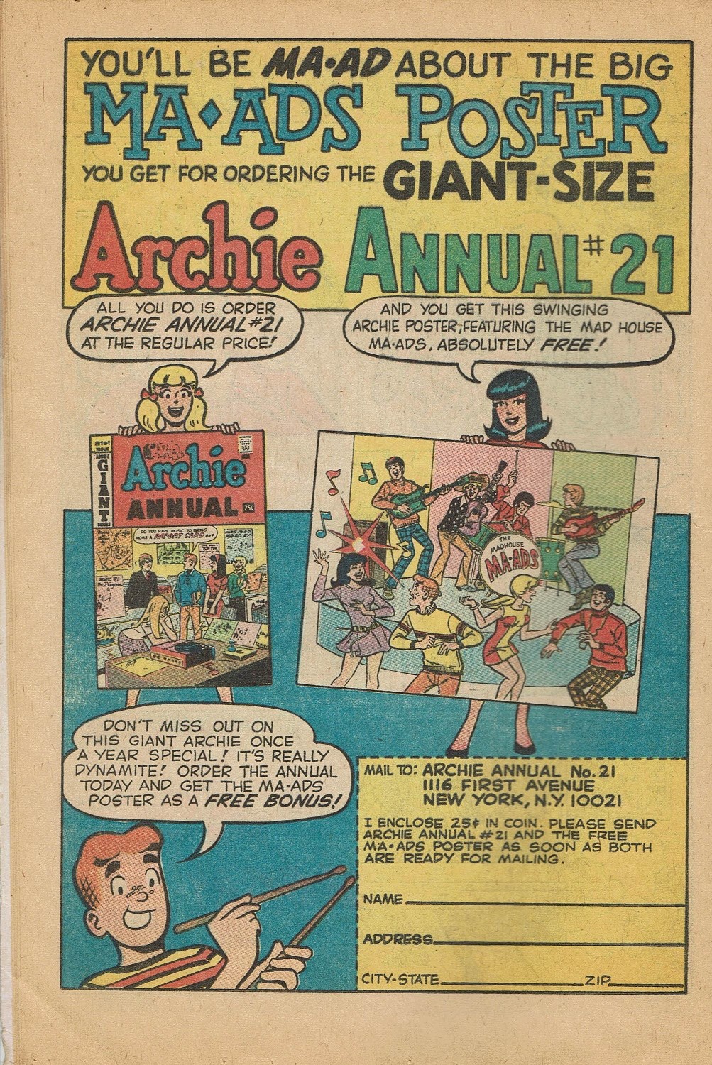 Read online Archie's Joke Book Magazine comic -  Issue #138 - 12