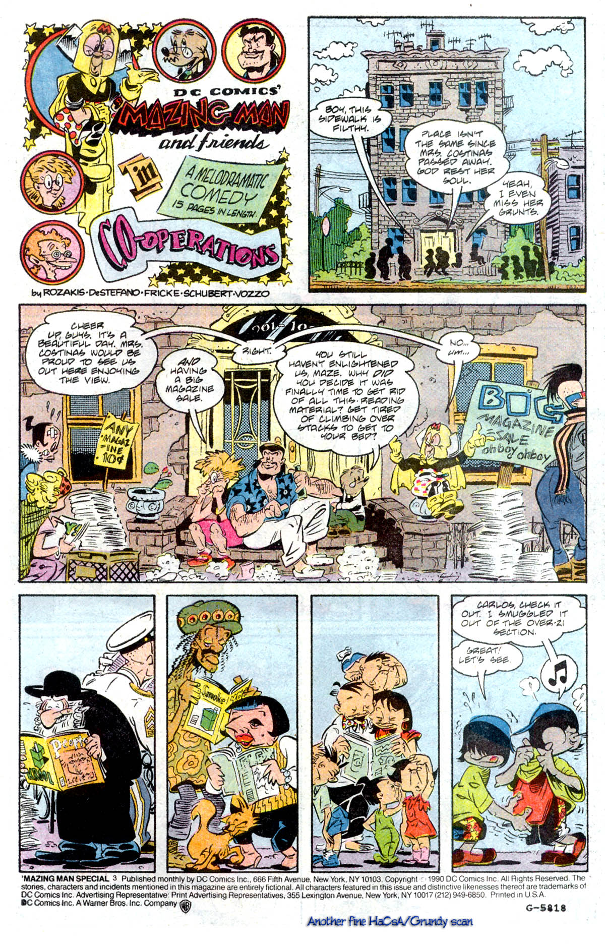 Read online 'Mazing Man comic -  Issue # Special 3 - 2