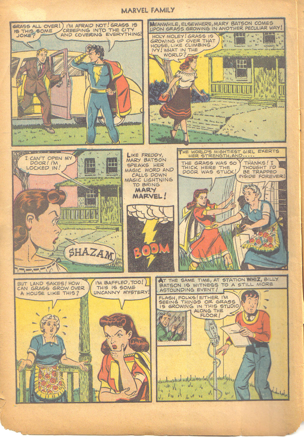Read online The Marvel Family comic -  Issue #43 - 11