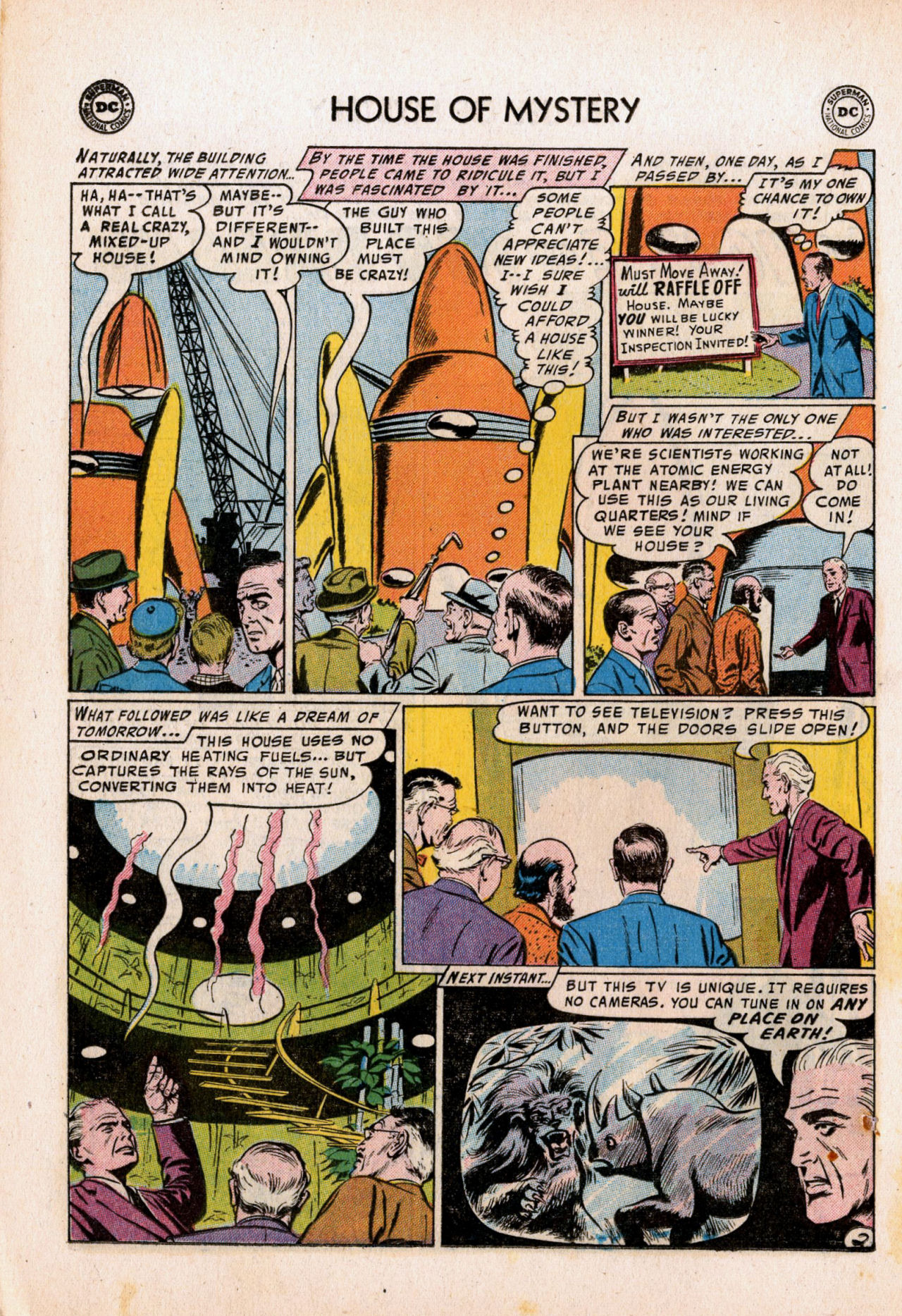 Read online House of Mystery (1951) comic -  Issue #52 - 20