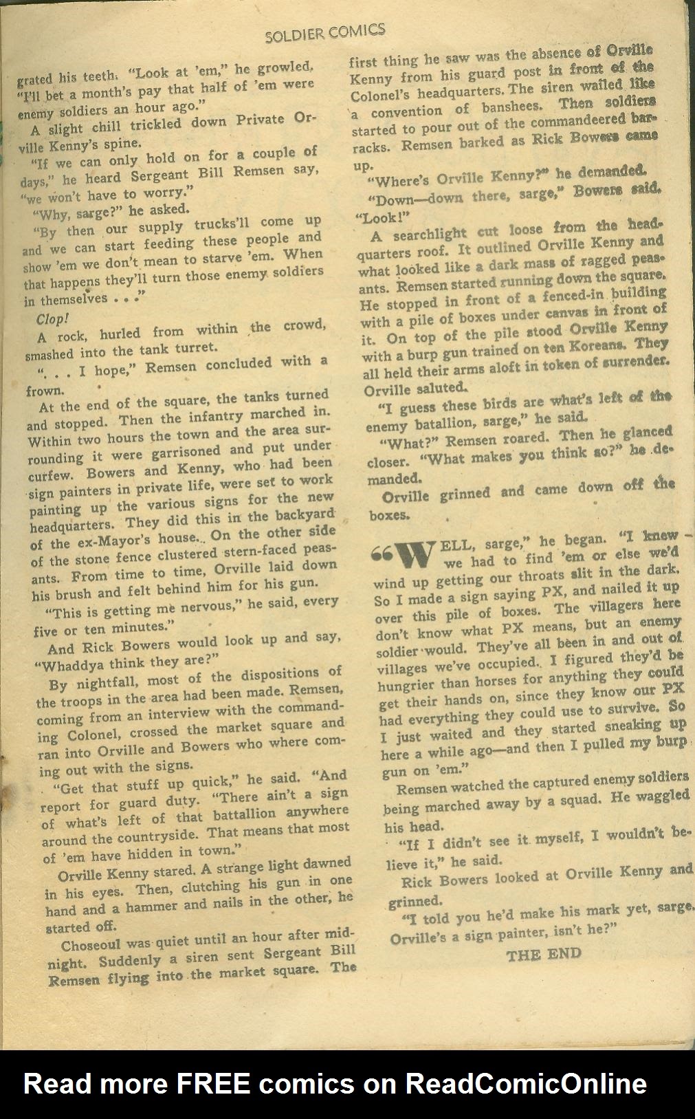 Read online Soldier Comics comic -  Issue #2 - 15