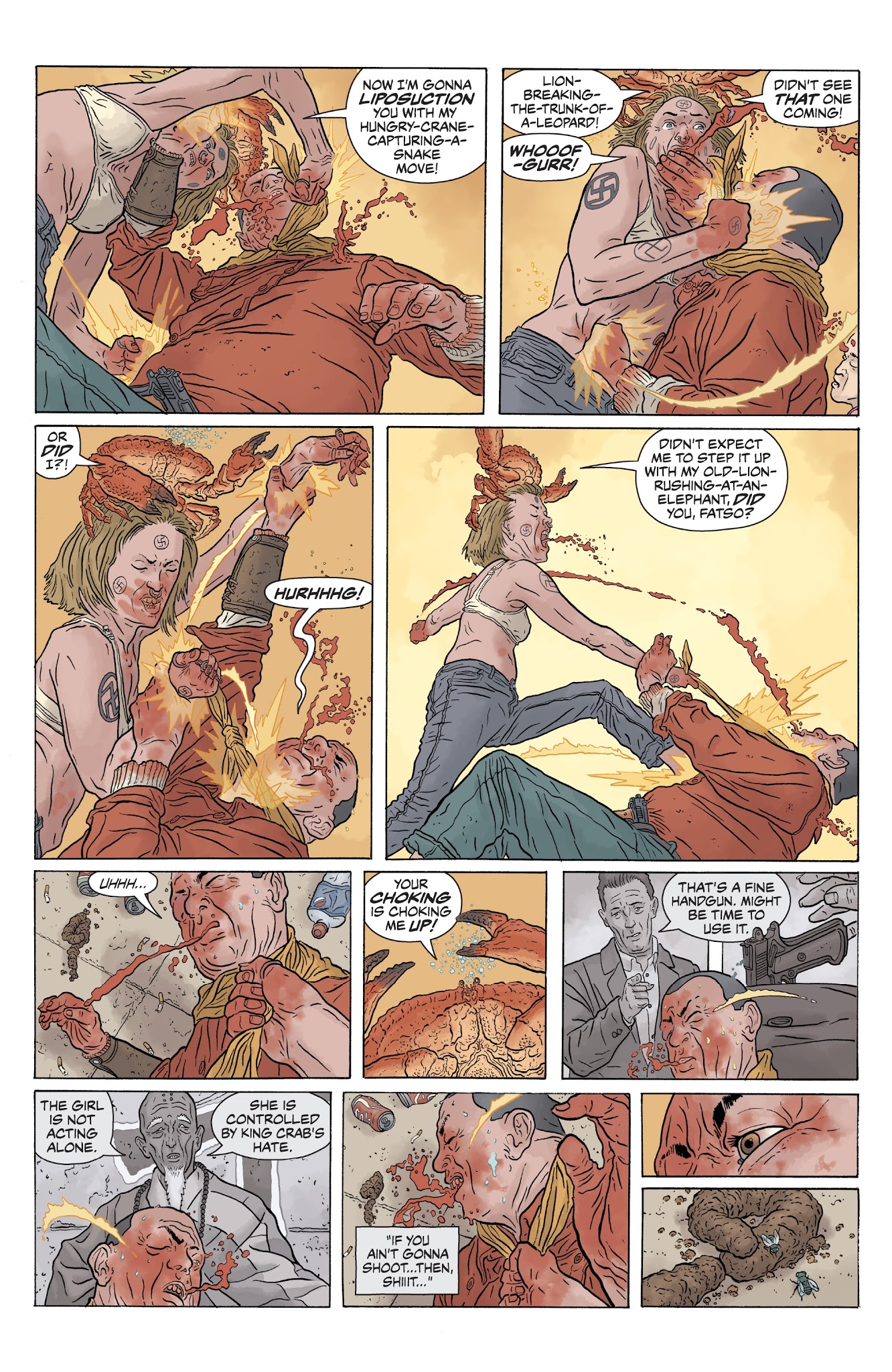 Read online The Shaolin Cowboy: Who'll Stop the Reign? comic -  Issue #4 - 17