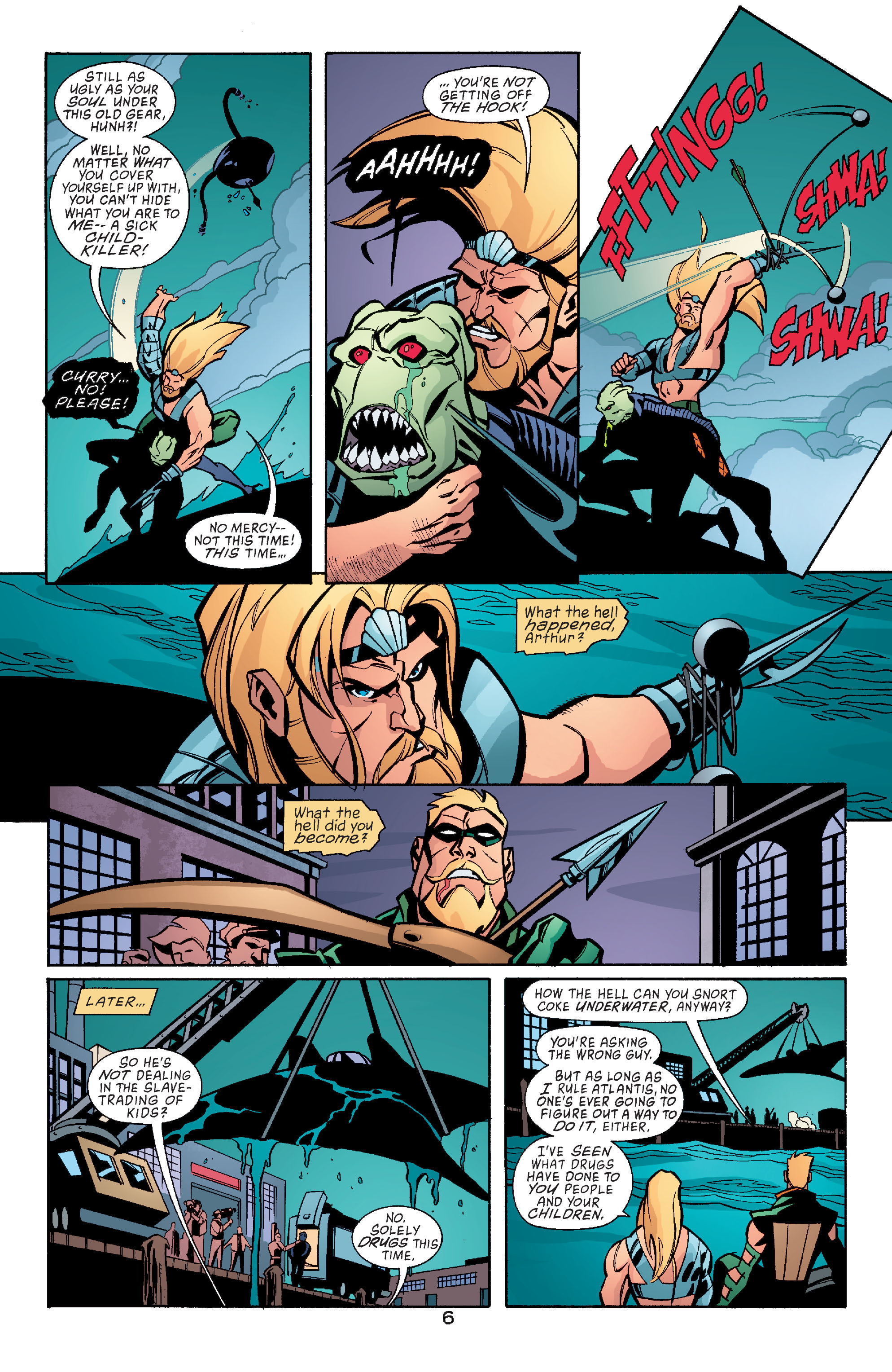 Read online Green Arrow (2001) comic -  Issue #4 - 6