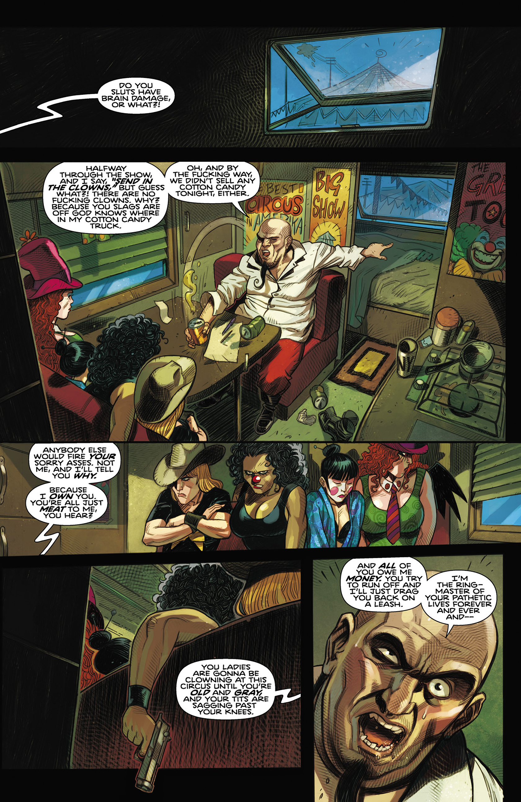 Read online Clown Fatale comic -  Issue #2 - 11