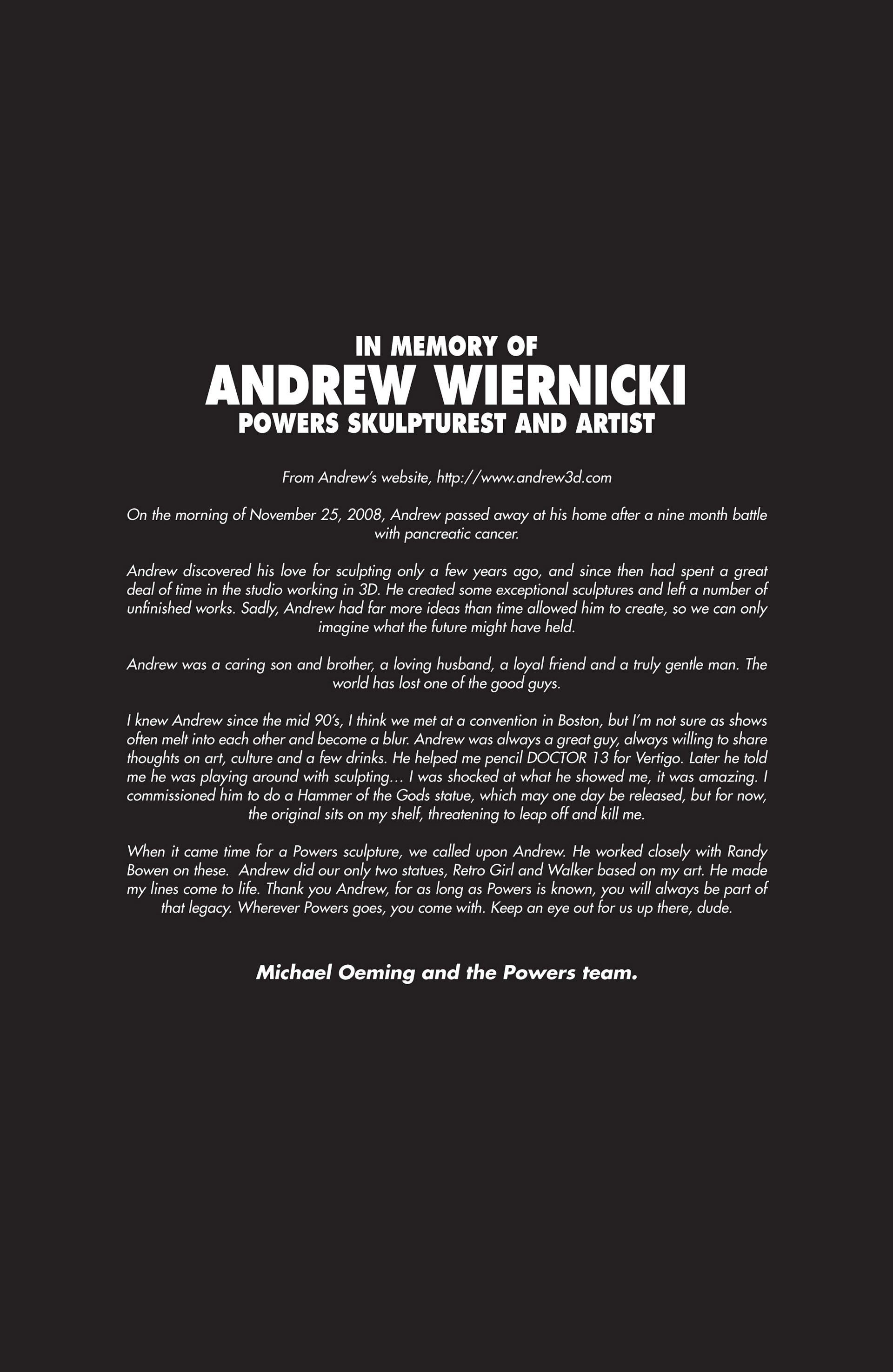 Read online Powers (2009) comic -  Issue #1 - 30