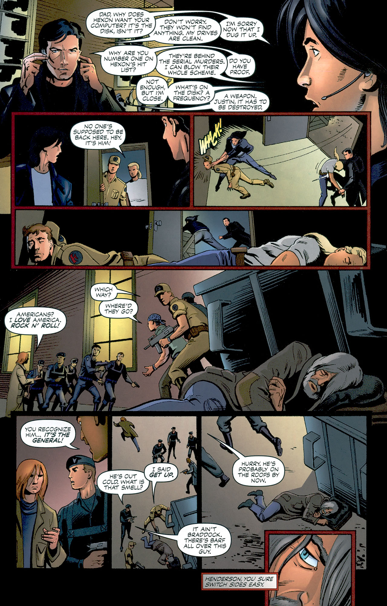 Read online Black Tide (2002) comic -  Issue #8 - 18