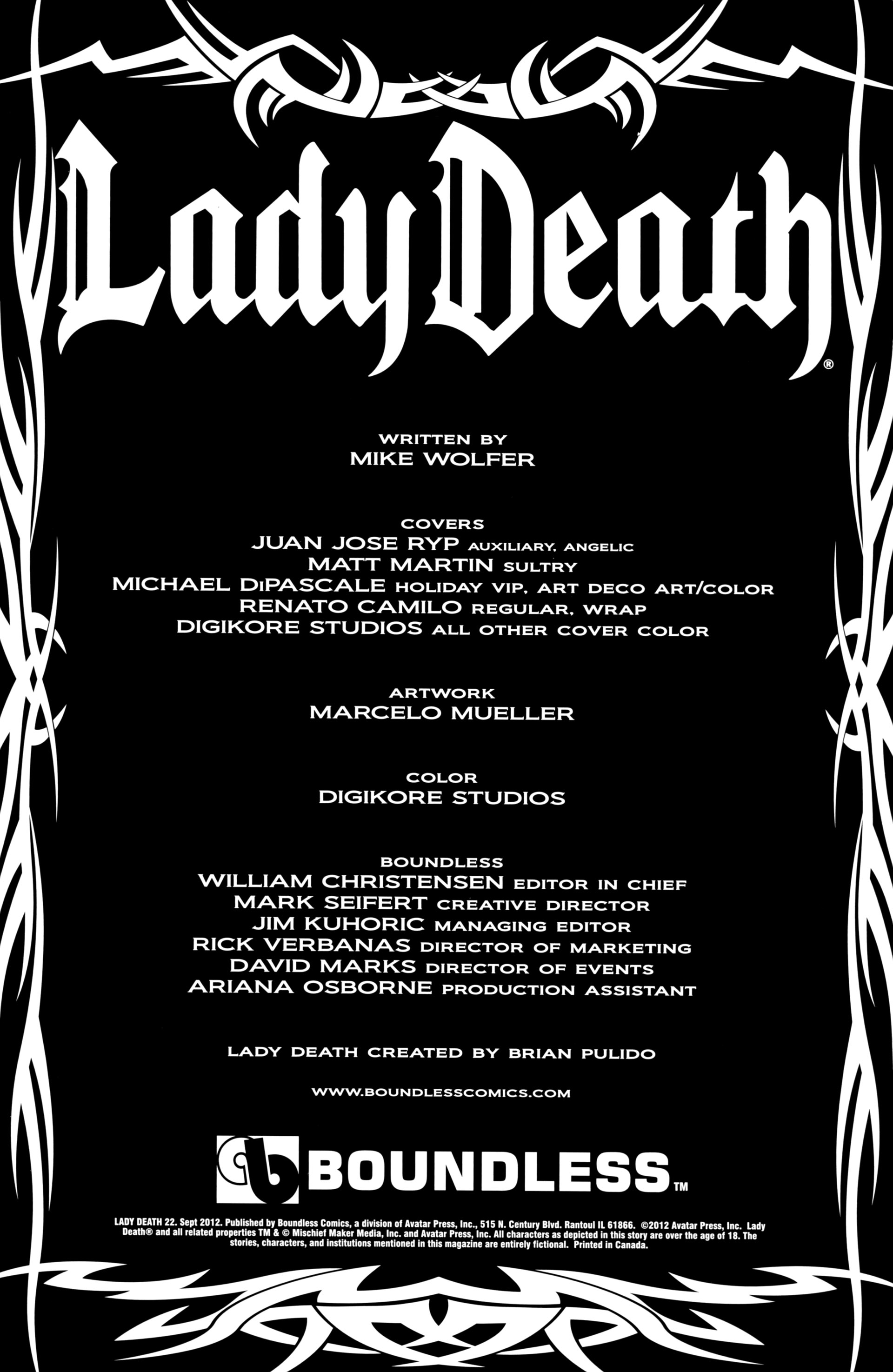 Read online Lady Death (2010) comic -  Issue #22 - 4