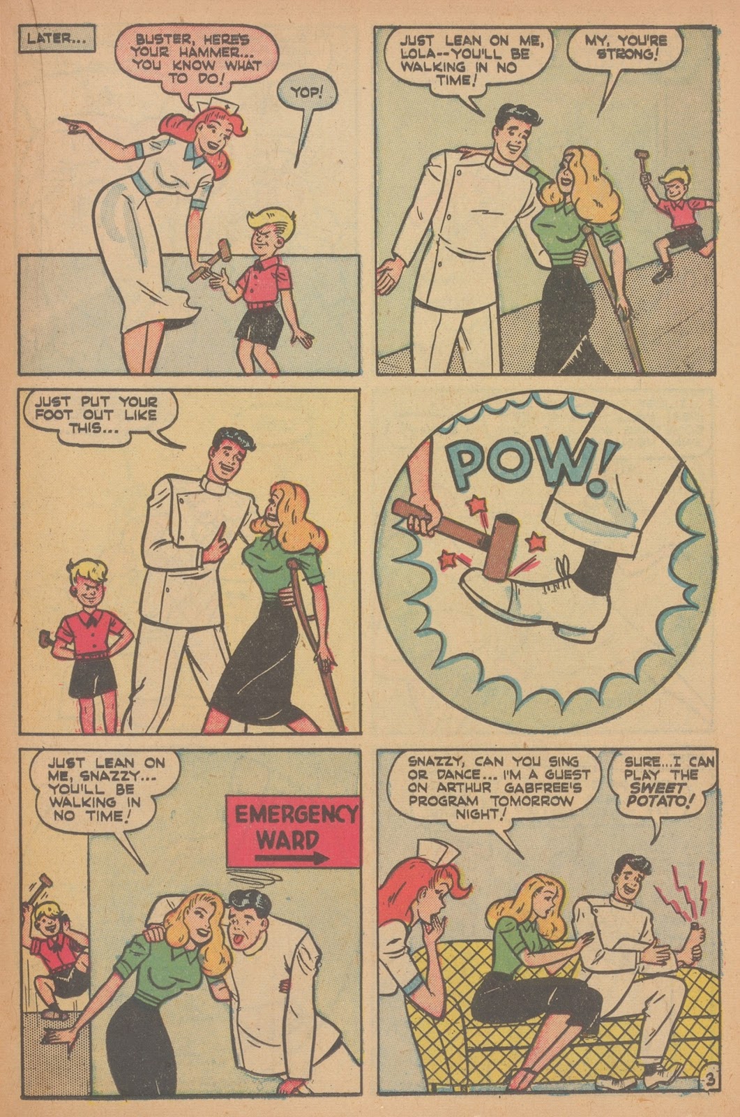 Read online Nellie The Nurse (1945) comic -  Issue #21 - 31